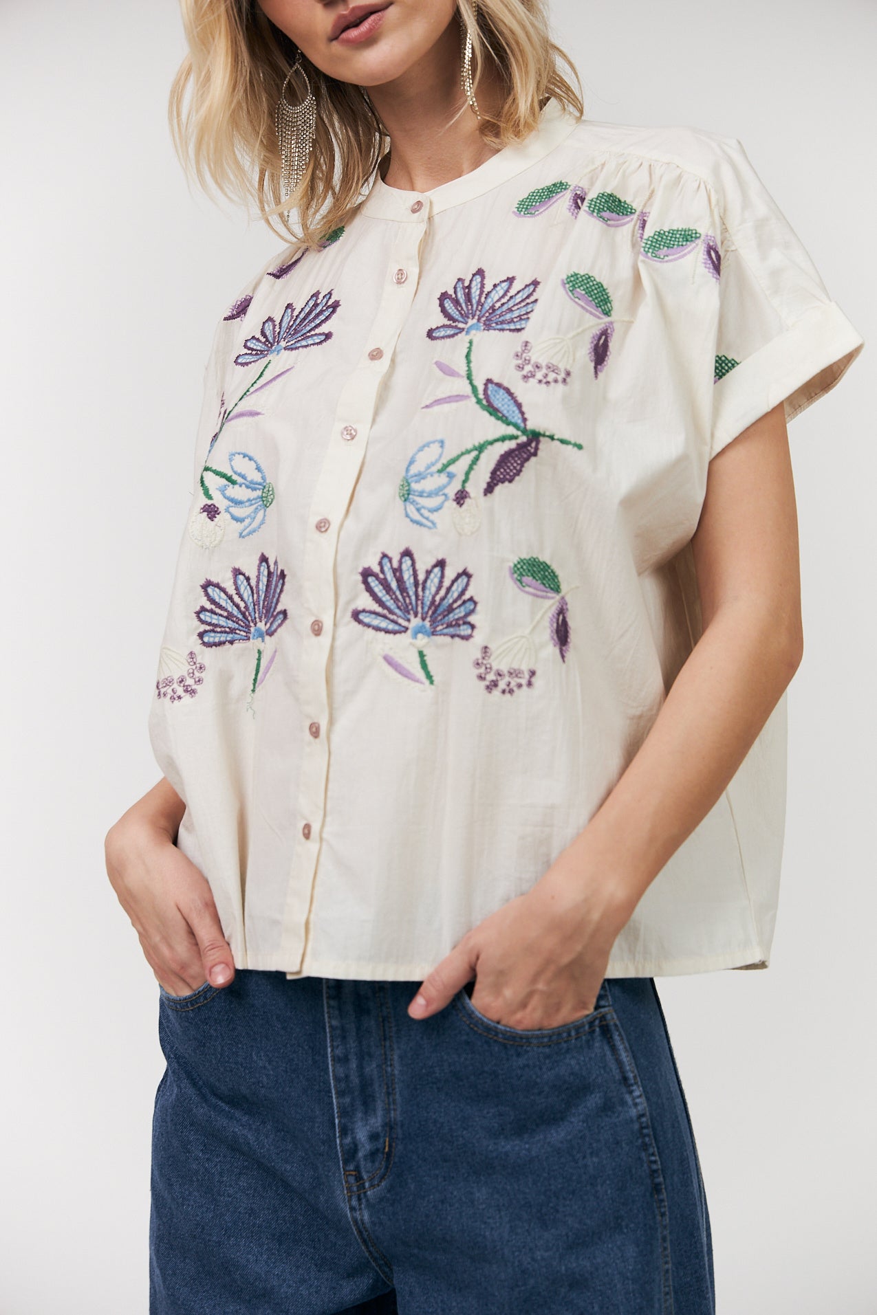 Lollys Laundry MyaLL Shirt Shirt 02 02 Creme
