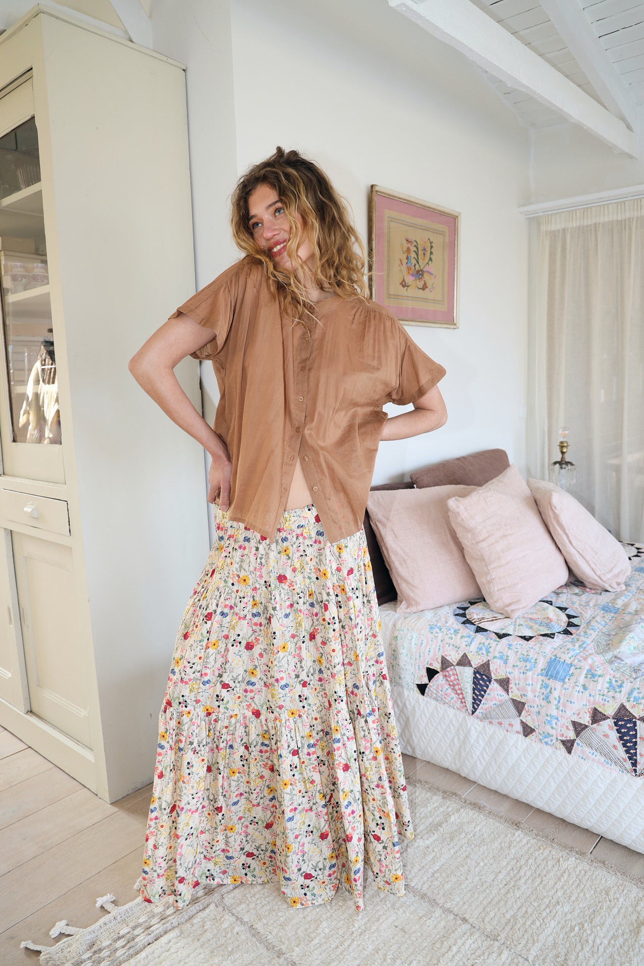 Lollys Laundry MyaLL Shirt Shirt 58 Camel