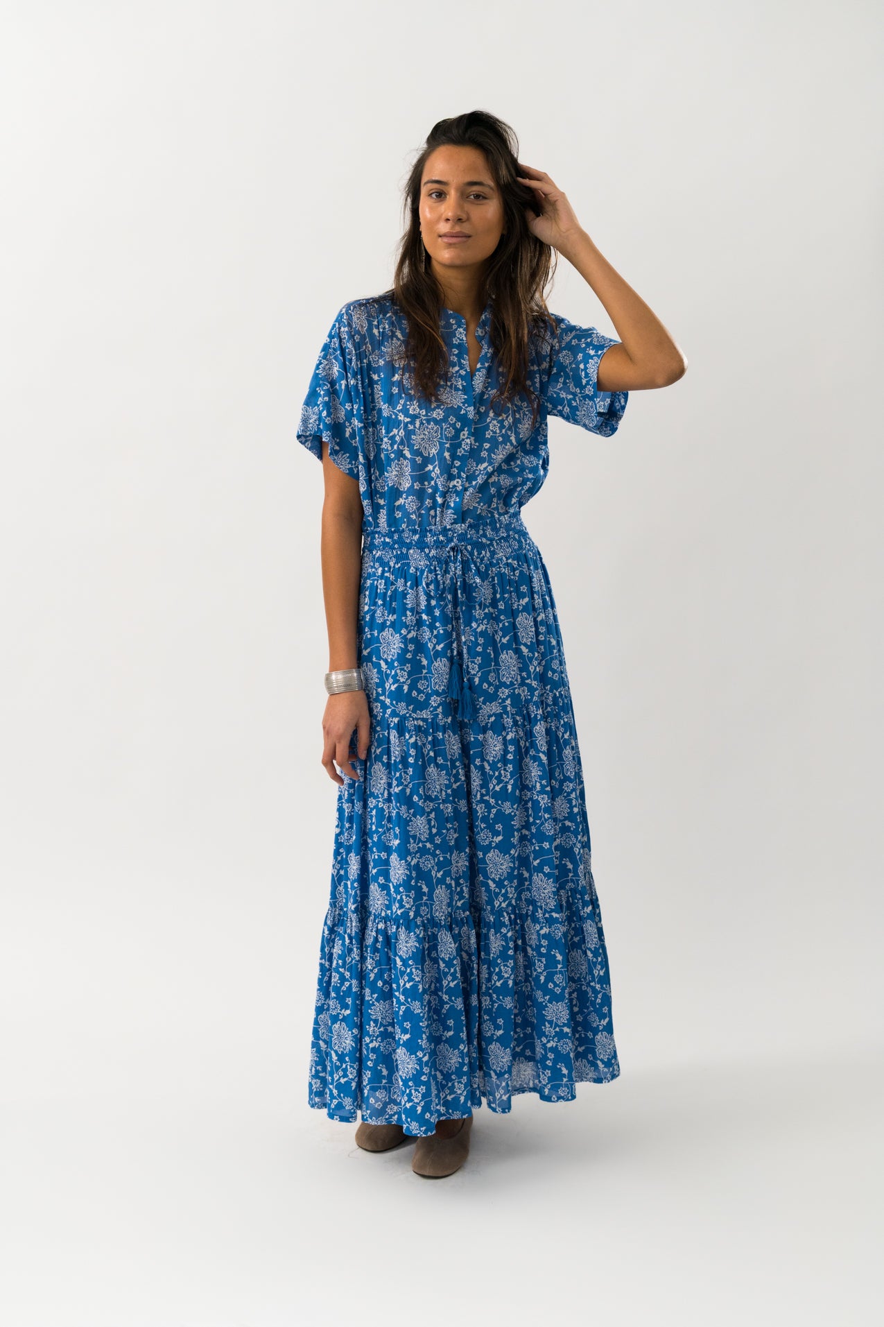 Lollys Laundry MyaLL Shirt SS Shirt 20 Blue