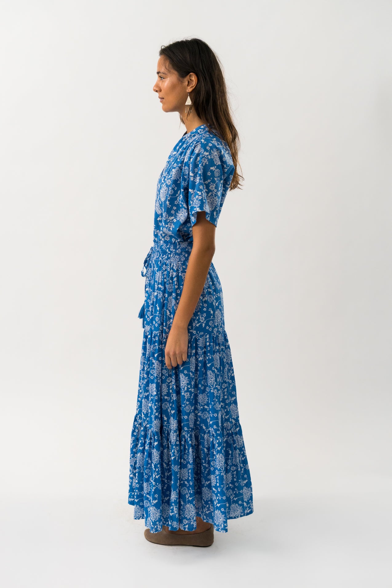 Lollys Laundry MyaLL Shirt SS Shirt 20 Blue