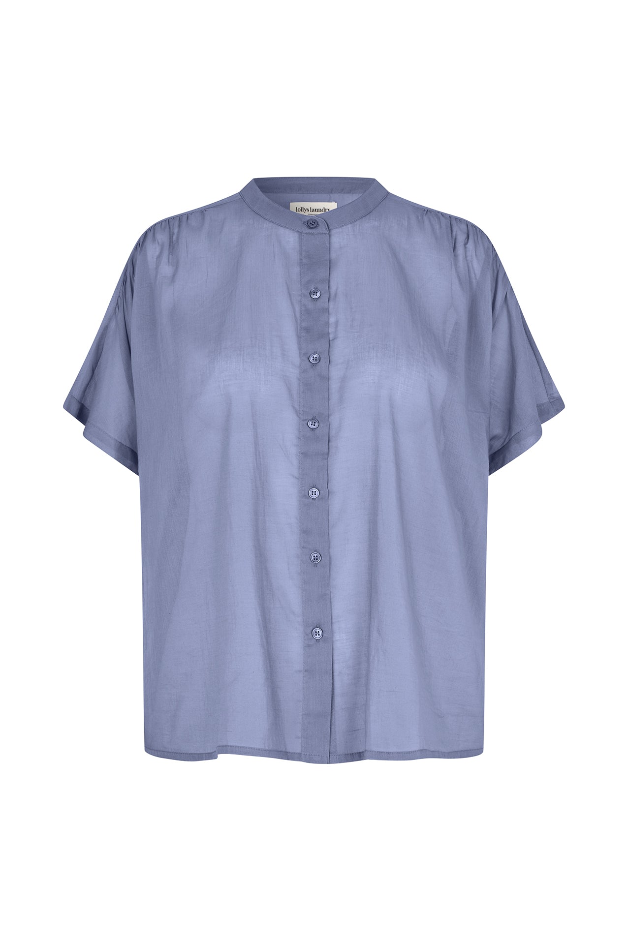 Lollys Laundry MyaLL Shirt SS Shirt 20 Blue