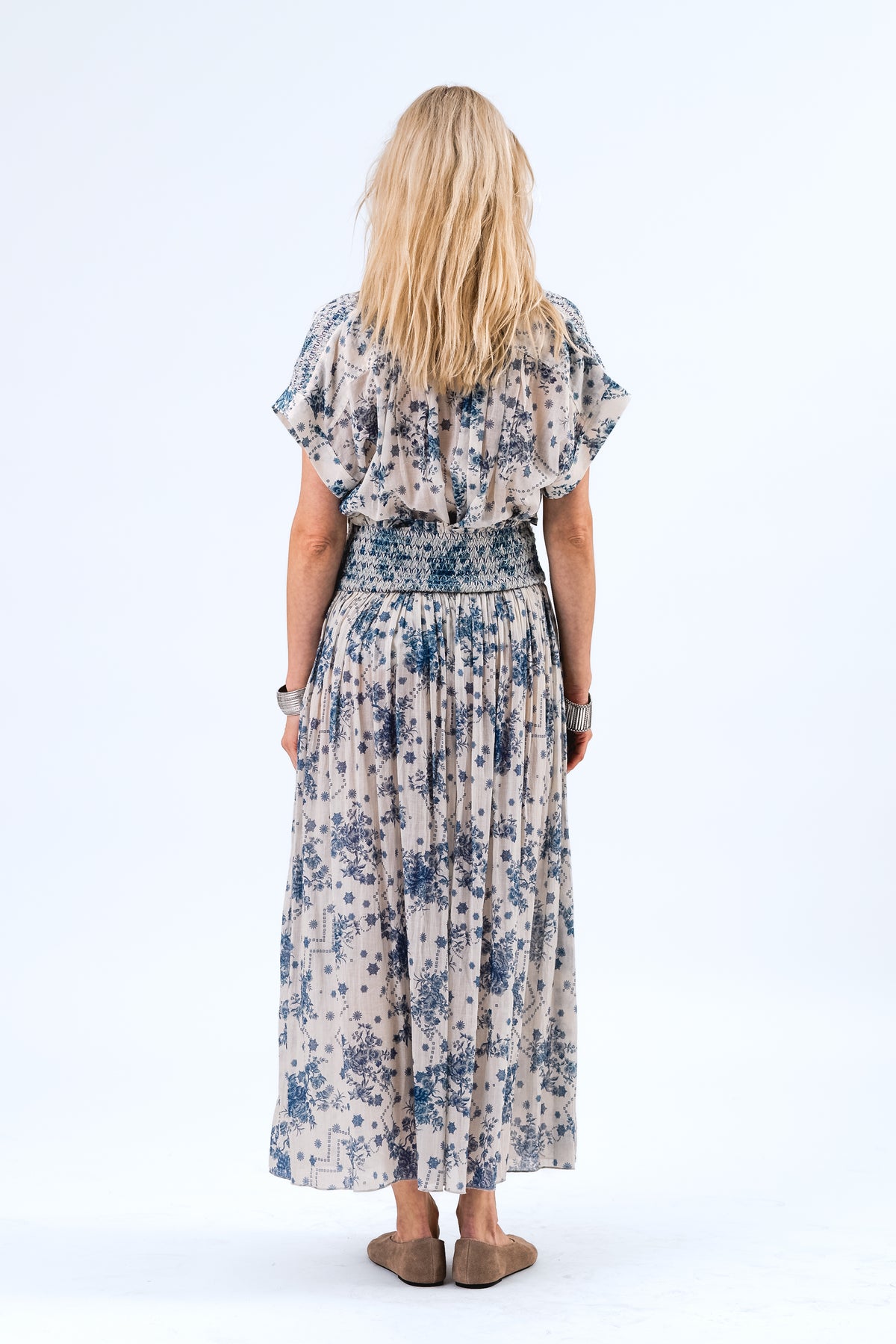 Lollys Laundry MyraLL Maxi Skirt Skirt 23 Dark Blue