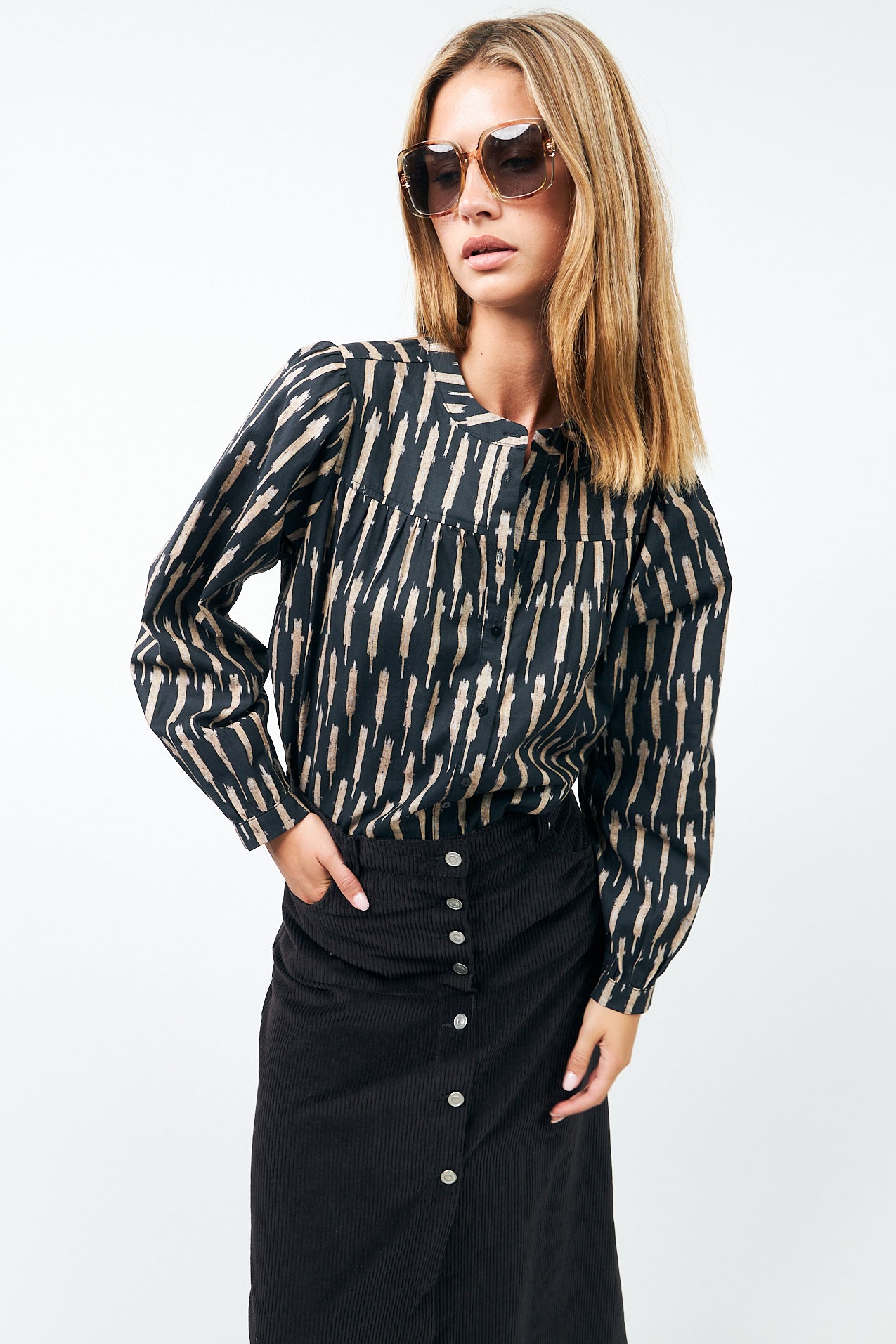 Lollys Laundry NickyLL Shirt Shirt 99 Black