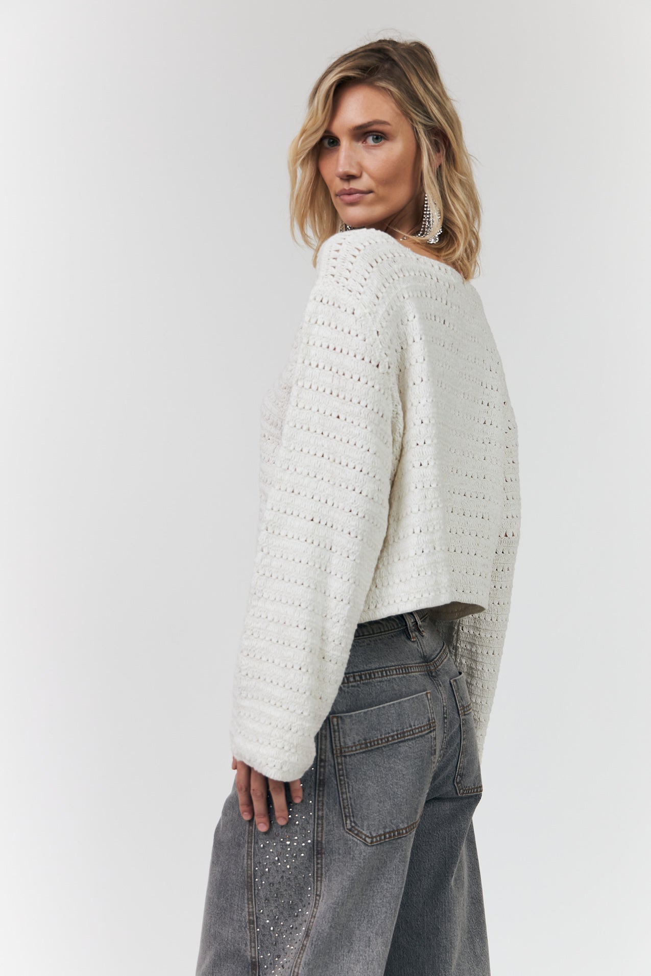 NoelleLL Knit Jumper - Creme