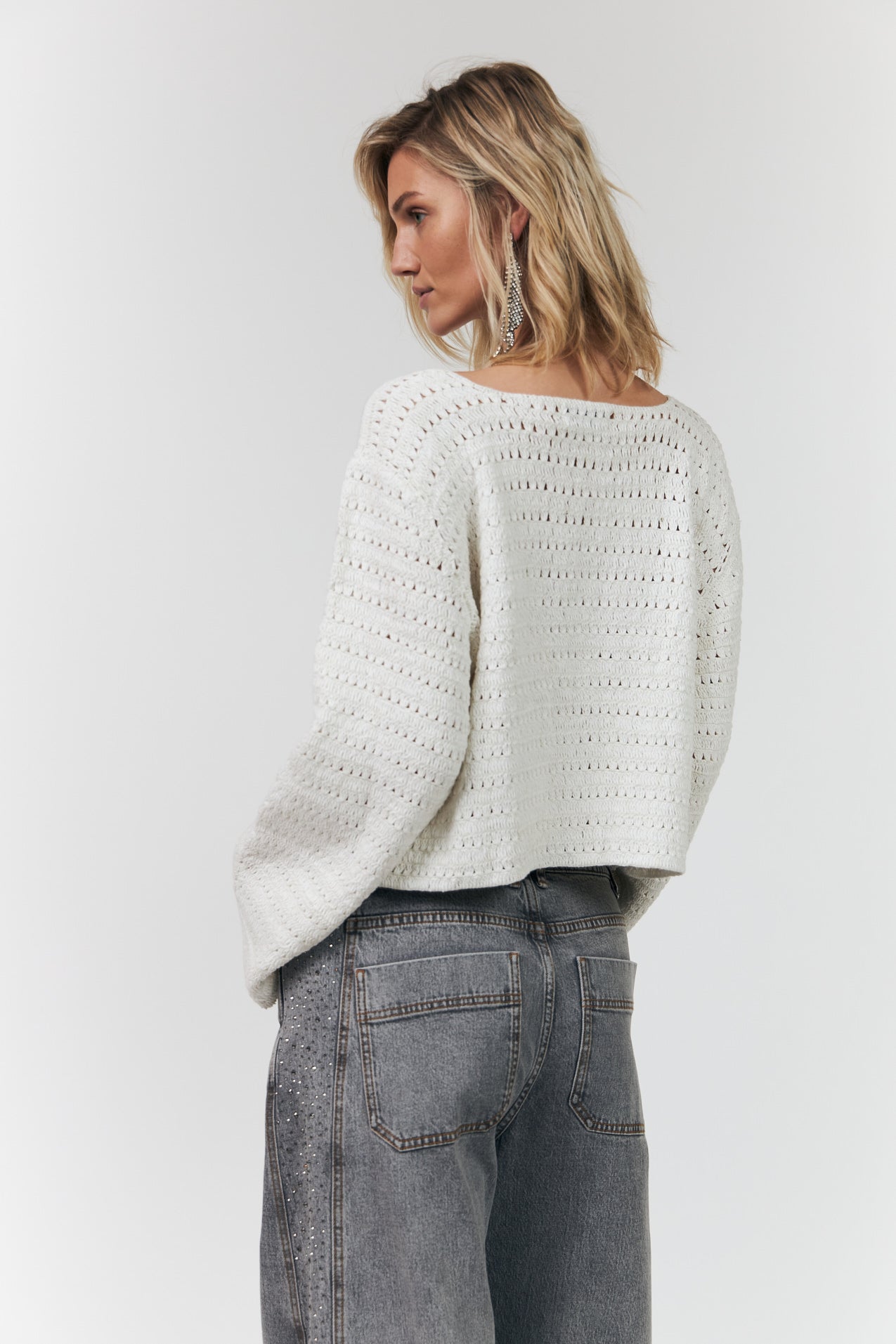 NoelleLL Knit Jumper - Creme
