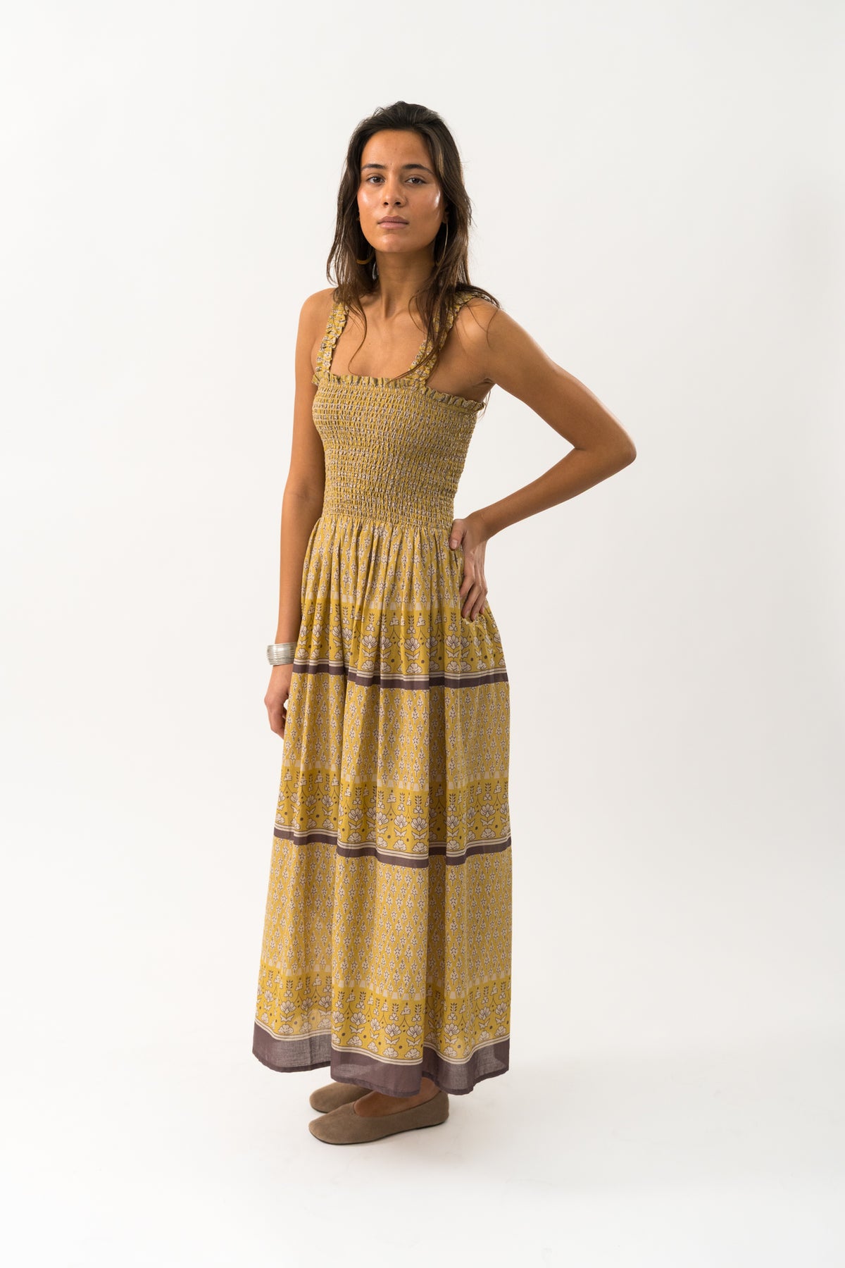 Lollys Laundry NudaLL Maxi Dress Dress 57 Mustard