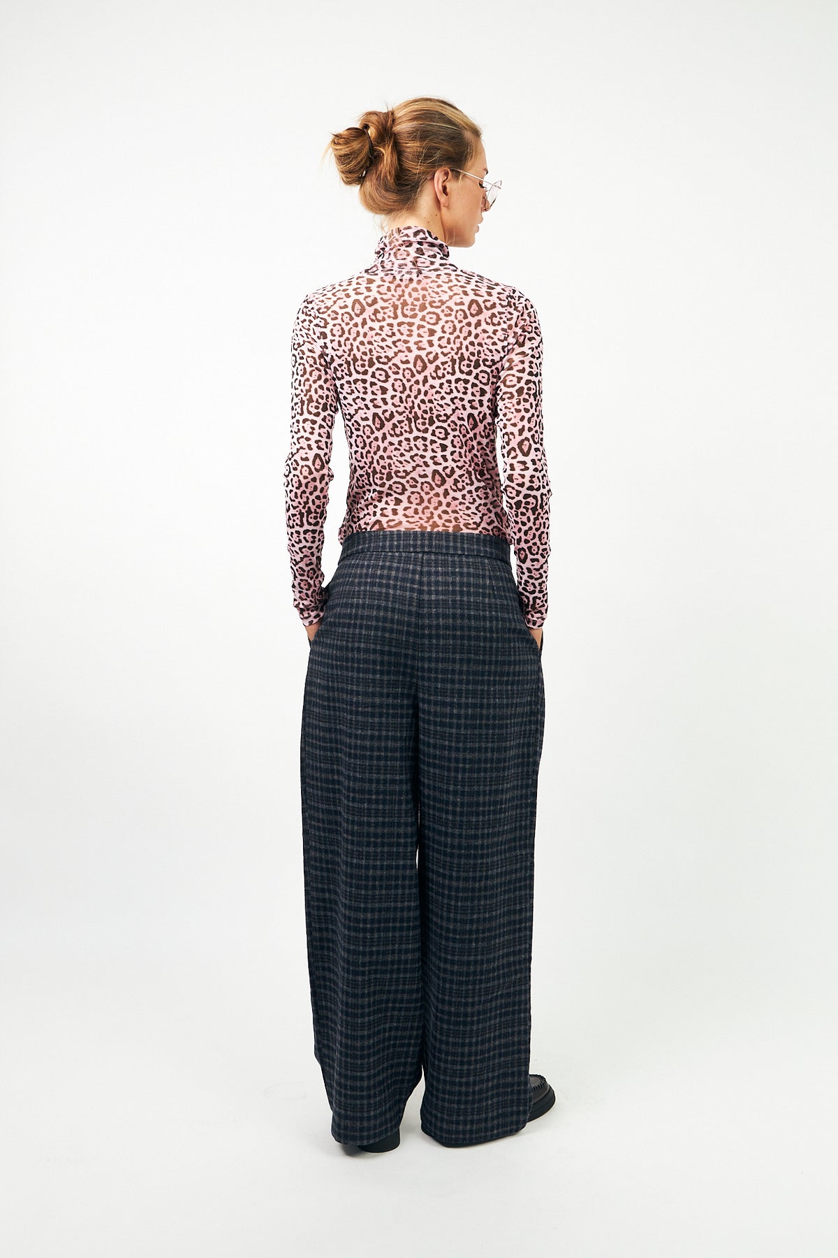 OrieLL Turtleneck Blouse - Pink