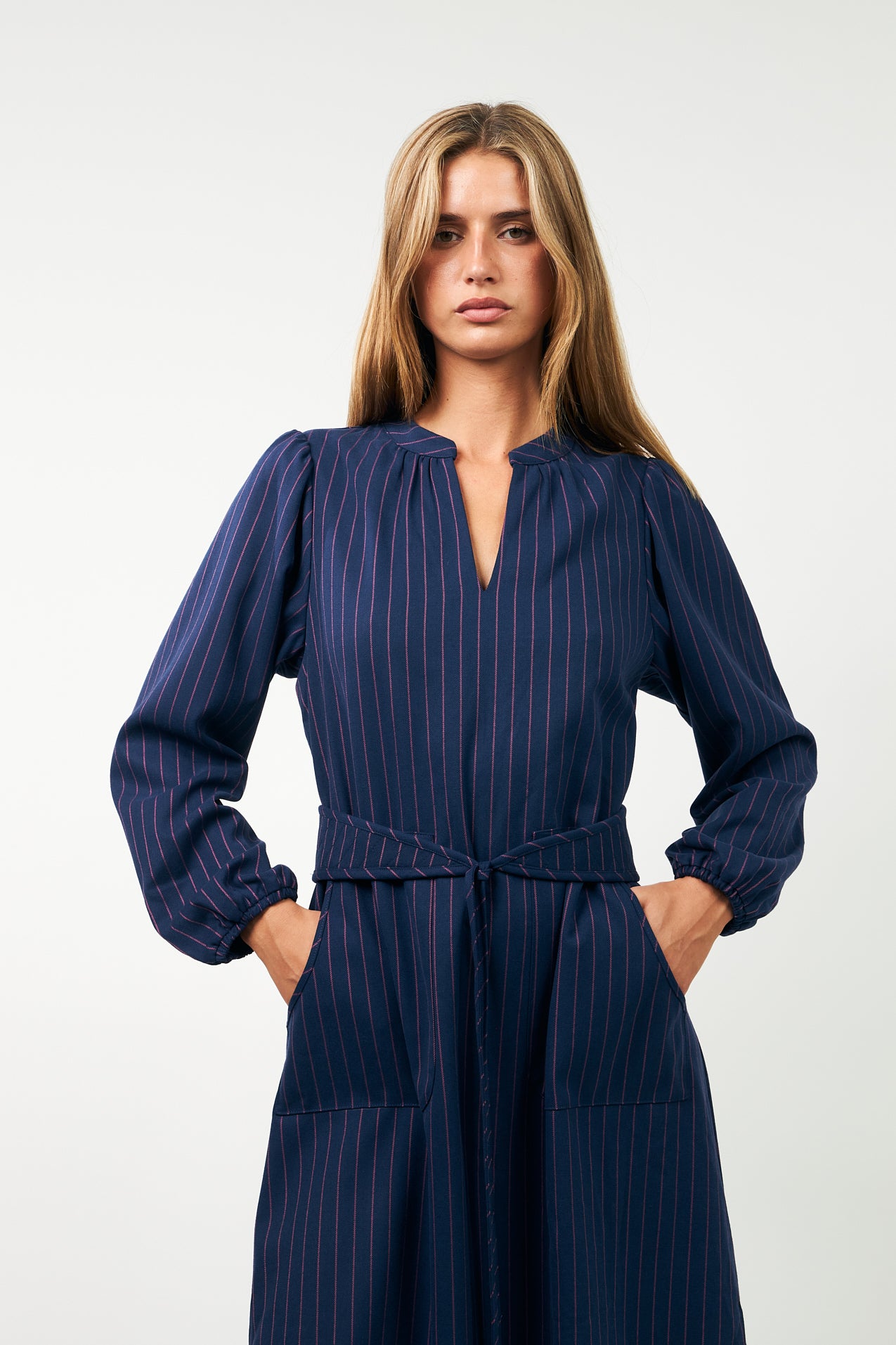 ParisLL Midi Dress - Dark Navy