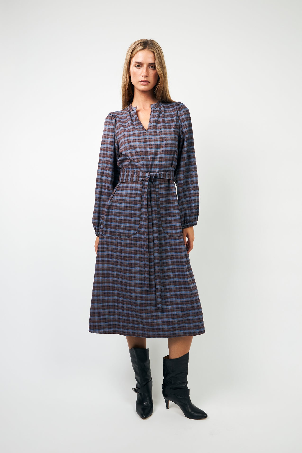 ParisLL Midi Dress - Mauve