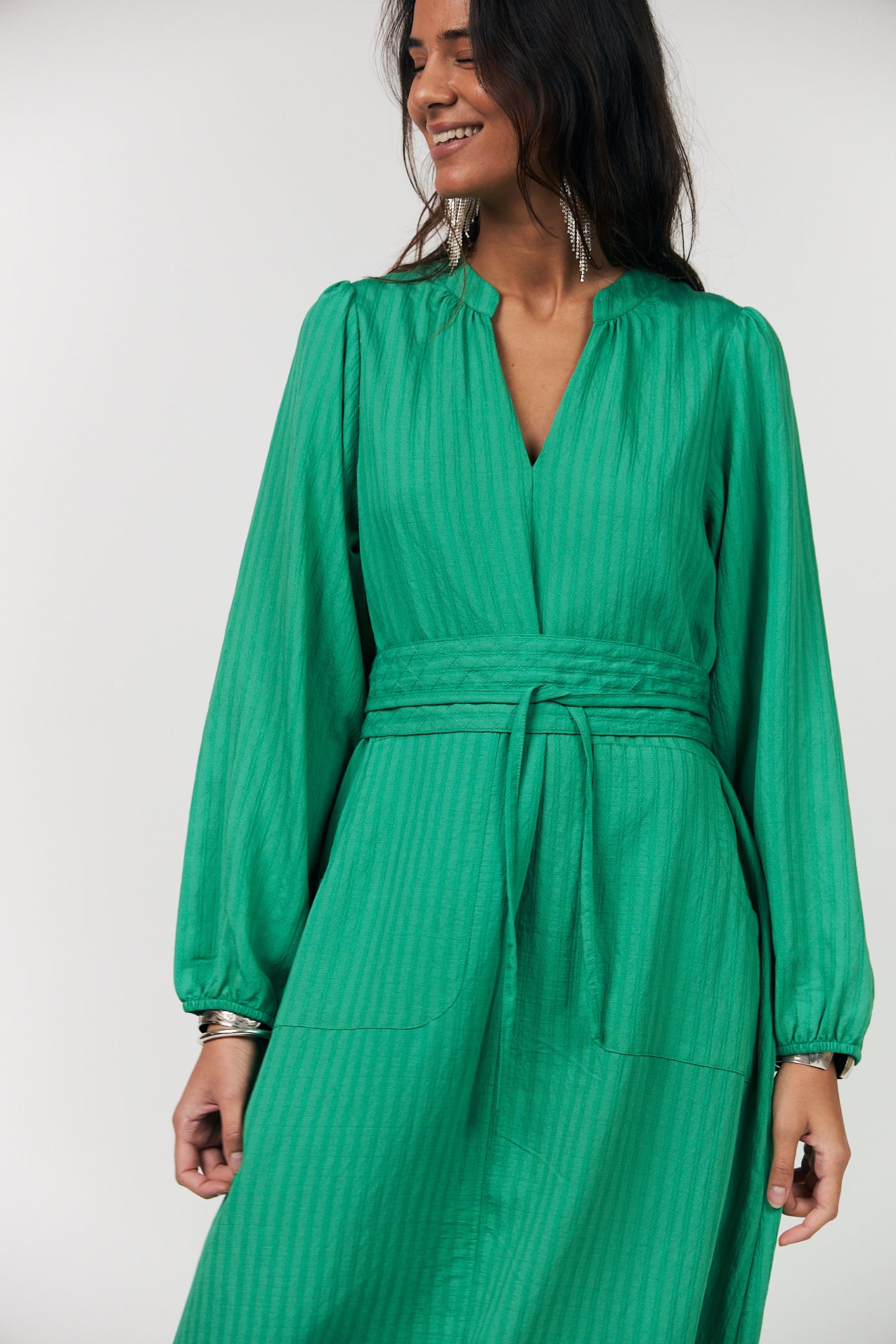 ParisLL Midi Dress - Green