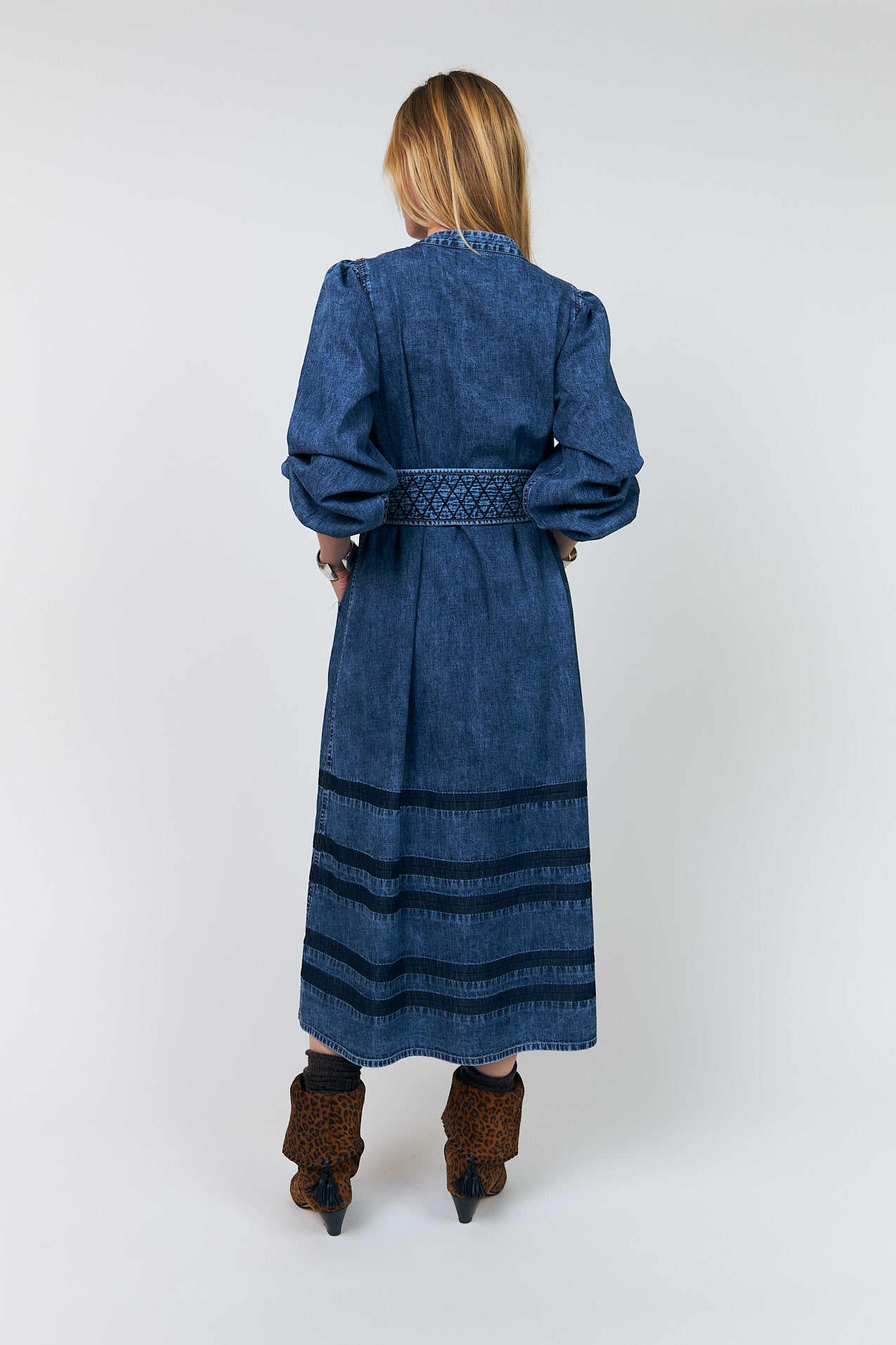 Lollys Laundry ParisLL Midi Dress Dress 20 Blue