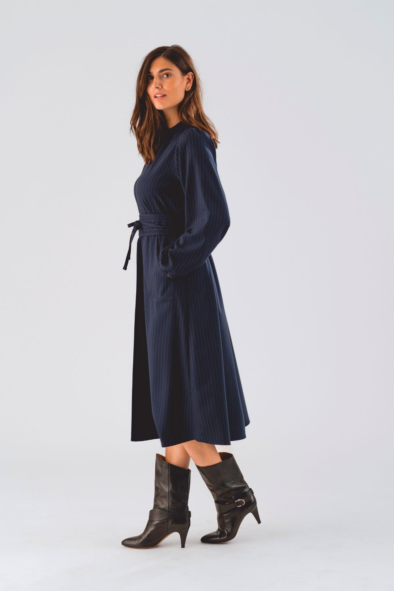 ParisLL Midi Dress - Dark Navy