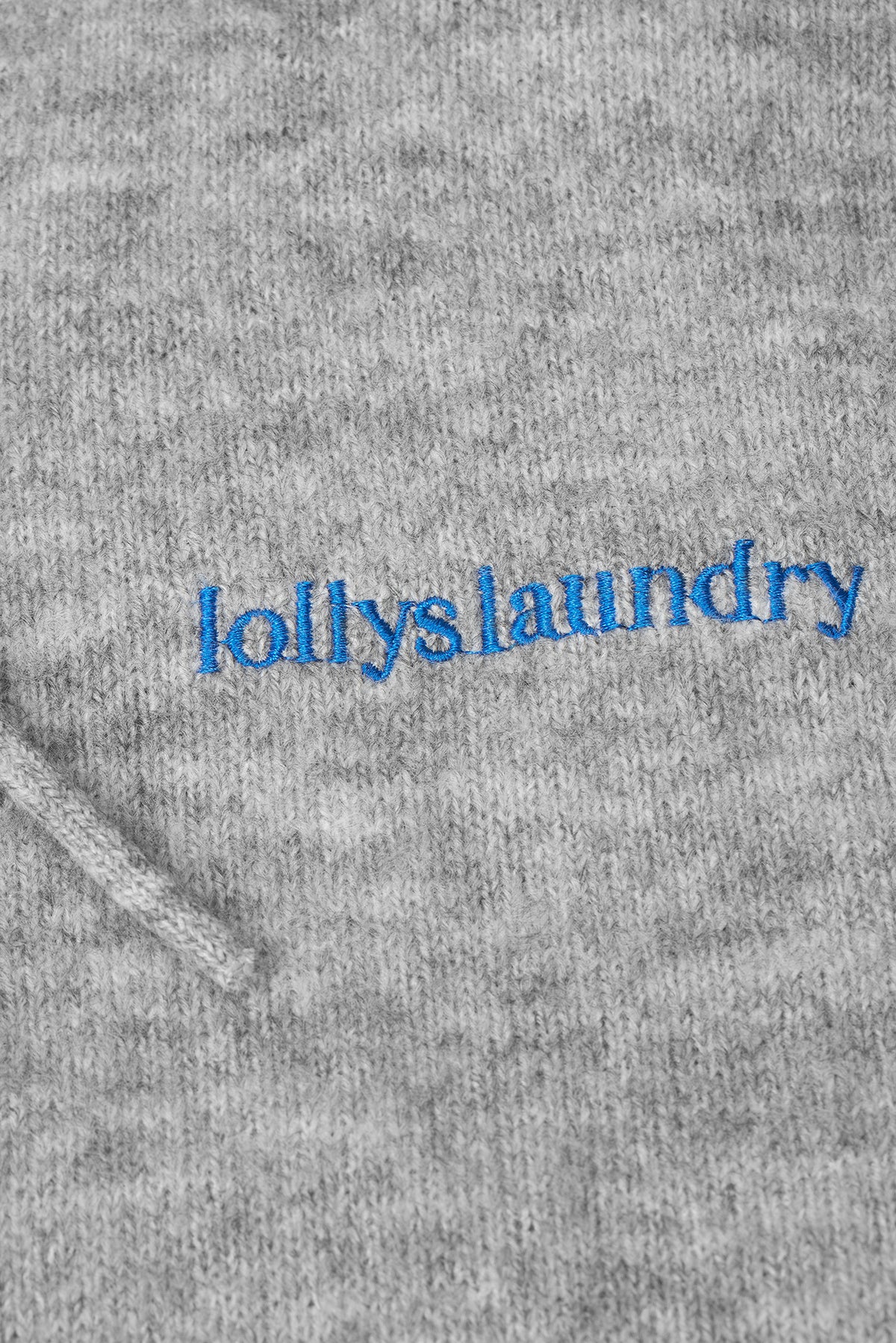 Lollys Laundry PortlandLL Knit Hoodie Jumper 11 Grey Melange