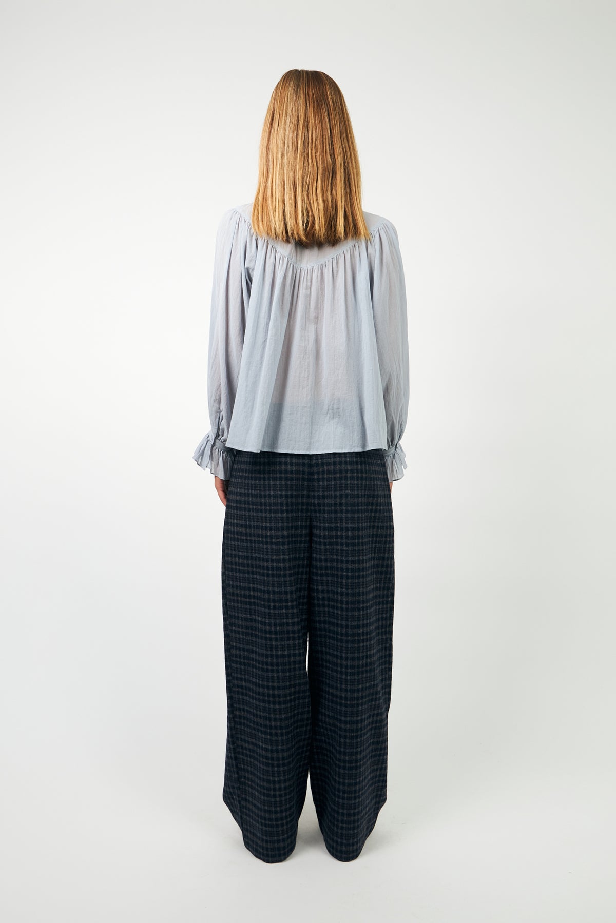 Lollys Laundry PresleyLL Blouse Shirt 29 Dusty Blue