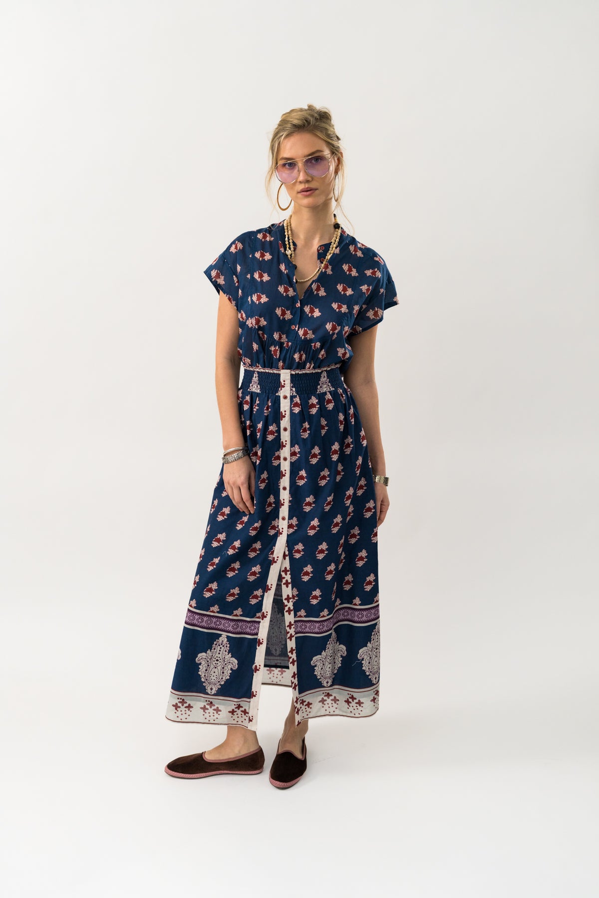 Lollys Laundry RioLL Maxi Skirt Skirt 23 Dark Blue