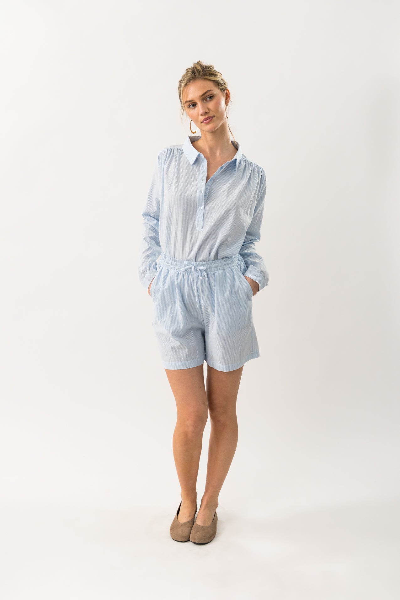 Lollys Laundry RitaLL Shorts Shorts 22 Light Blue