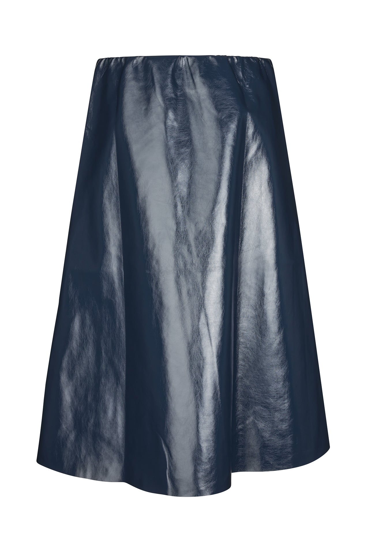 RoLL Midi Skirt - Dark Blue