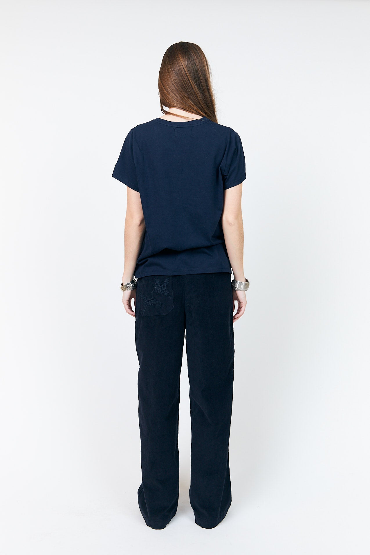RomaLL Cat T-Shirt - Dark Blue