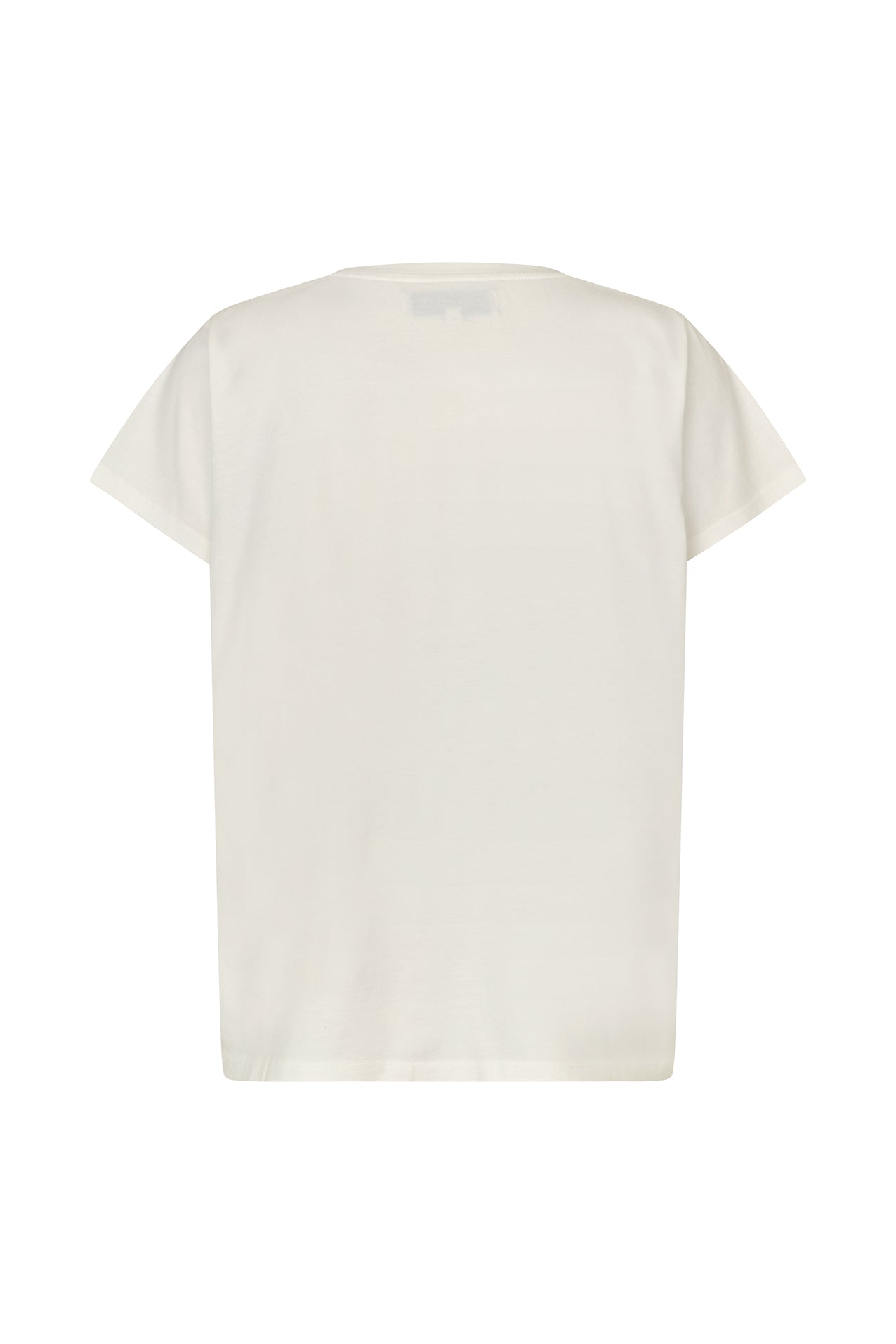 RomaLL T-Shirt Peacock - White
