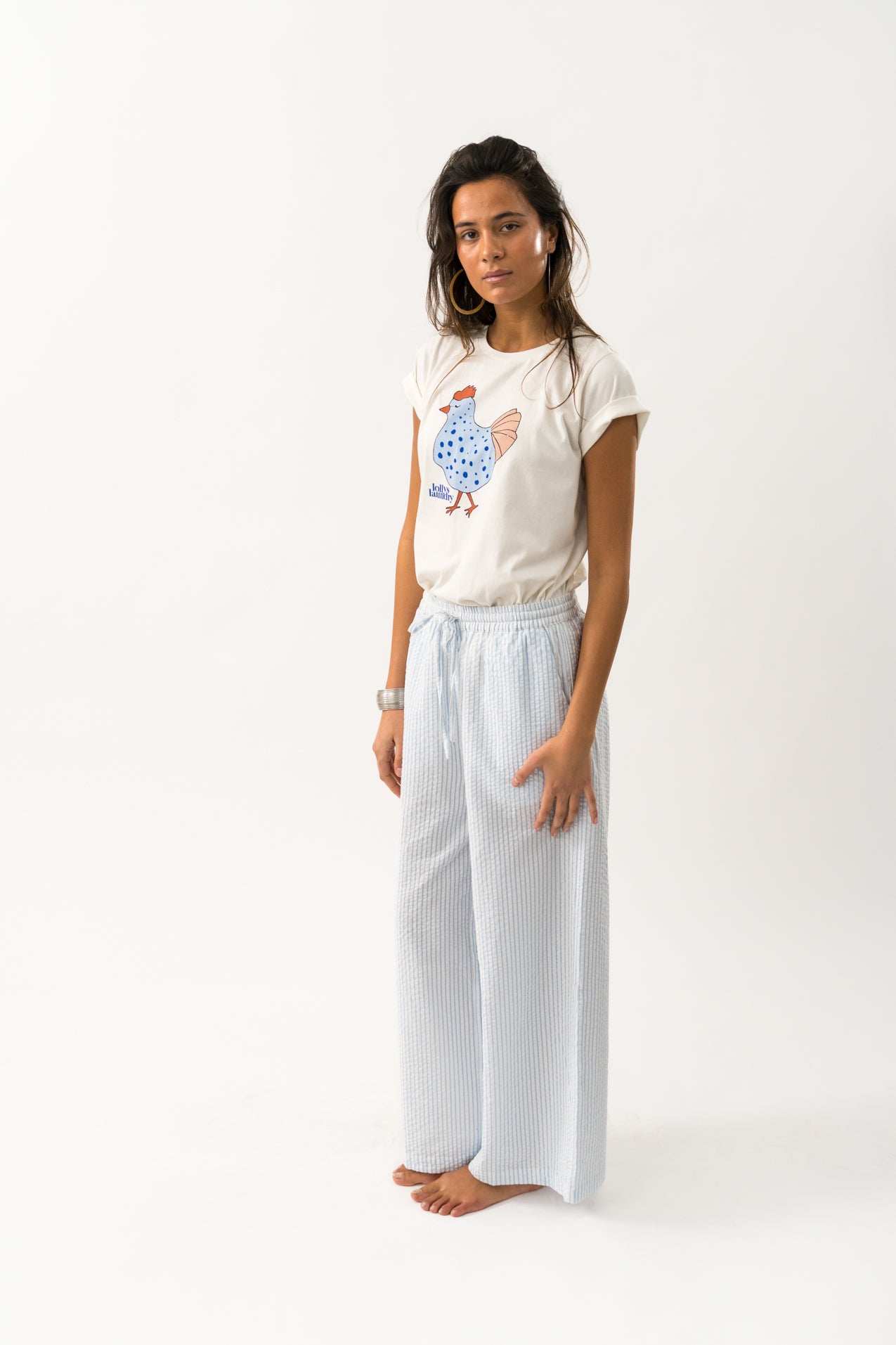 Lollys Laundry RomaLL Tee SS T-shirt 01 White
