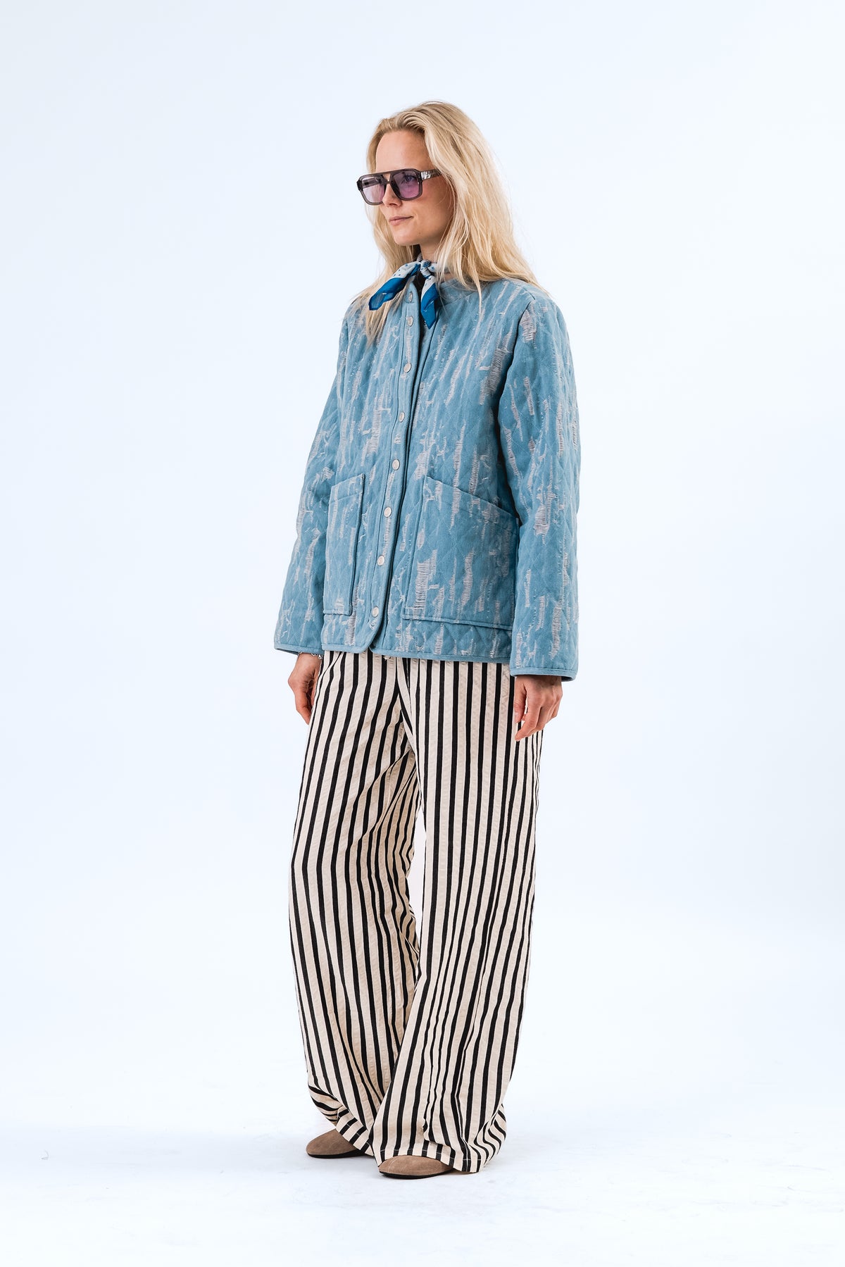 Lollys Laundry RomeLL Jacket Jacket 100 Washed Denim