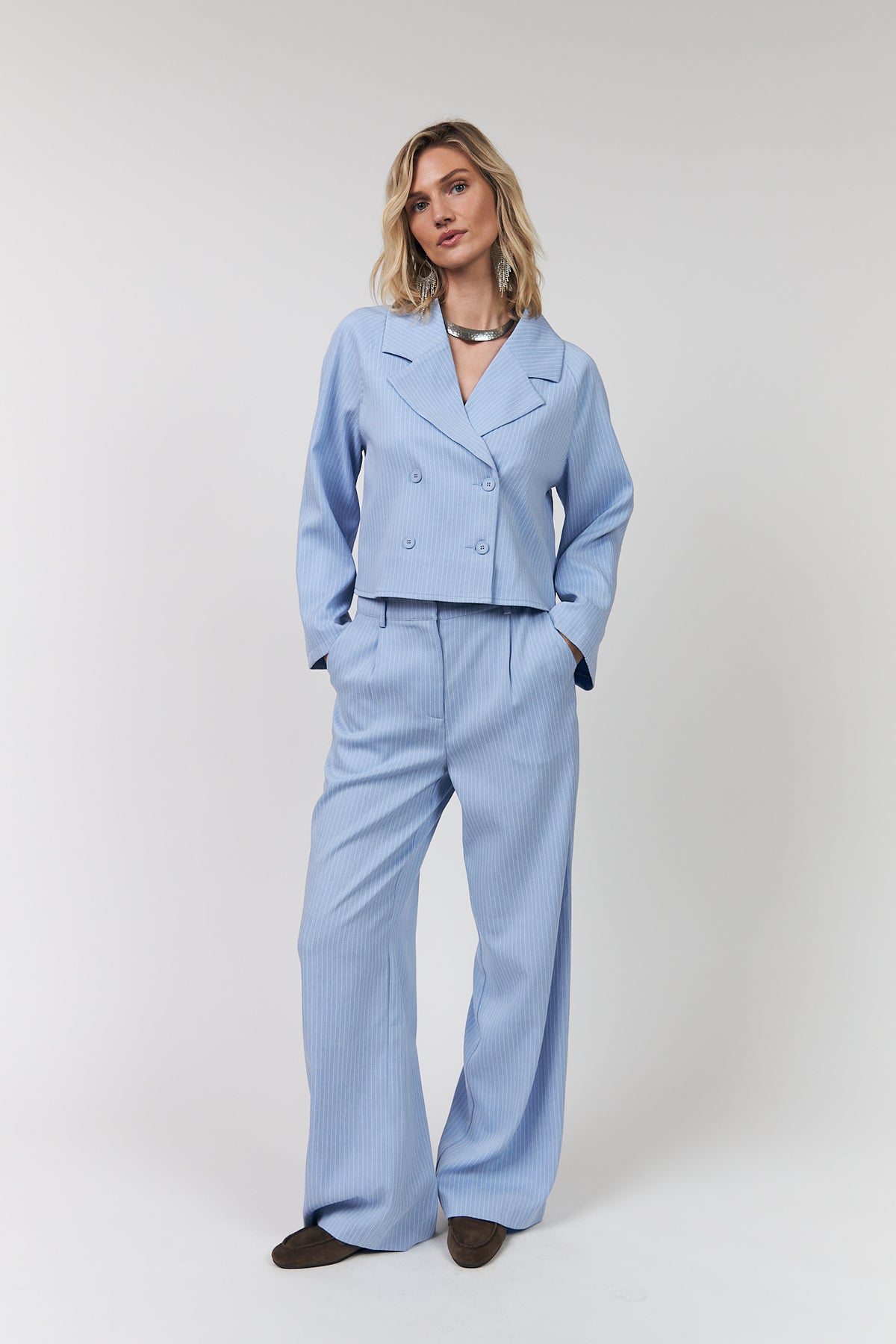 Lollys Laundry RosieLL Pants Pants 22 Light Blue