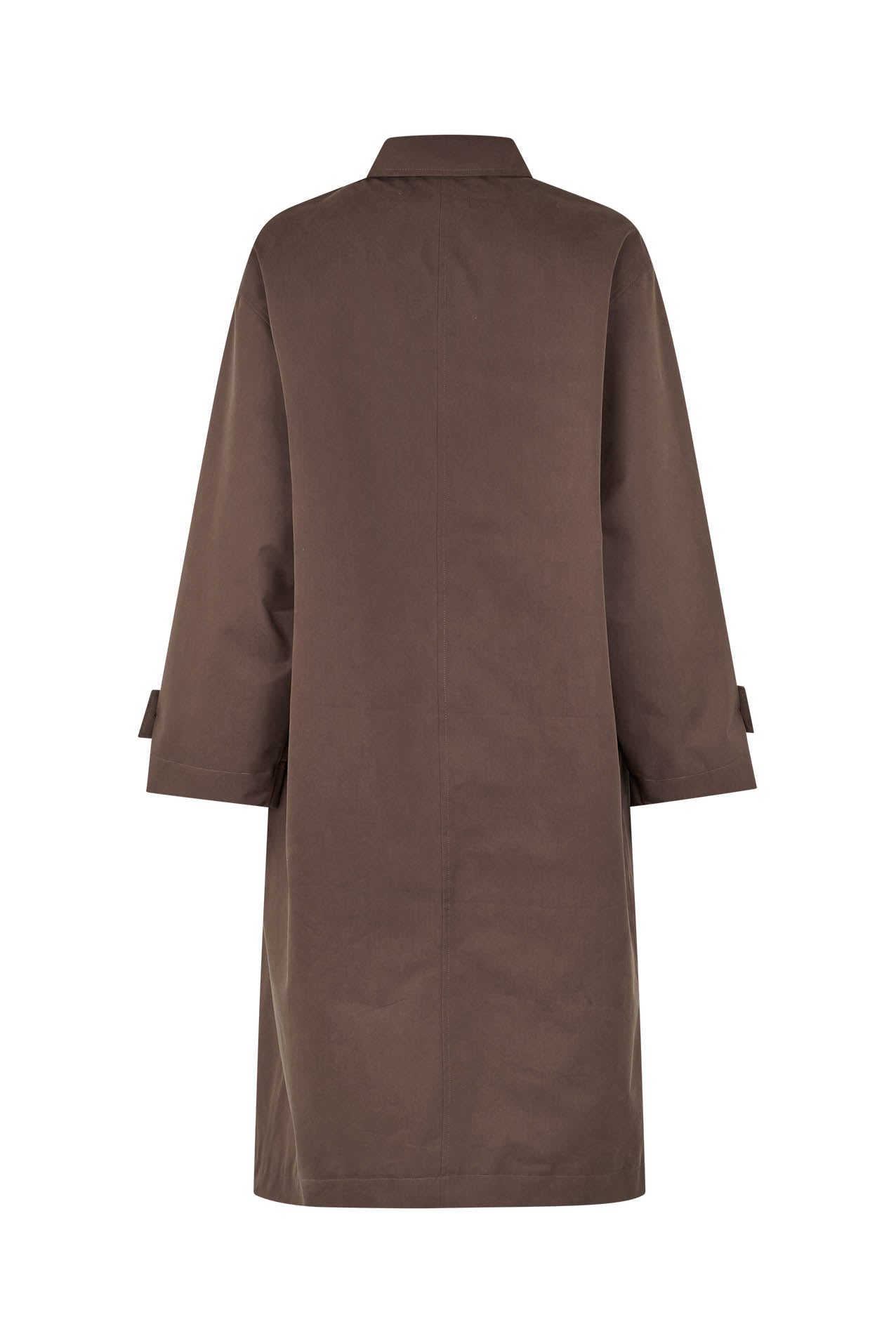 RussiLL long Coat - Dark Mokka