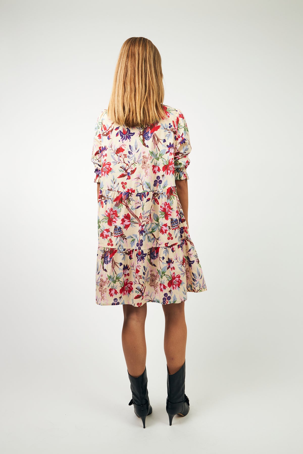 Lollys Laundry SabineLL Short Dress Dress 74 74 Flower Print