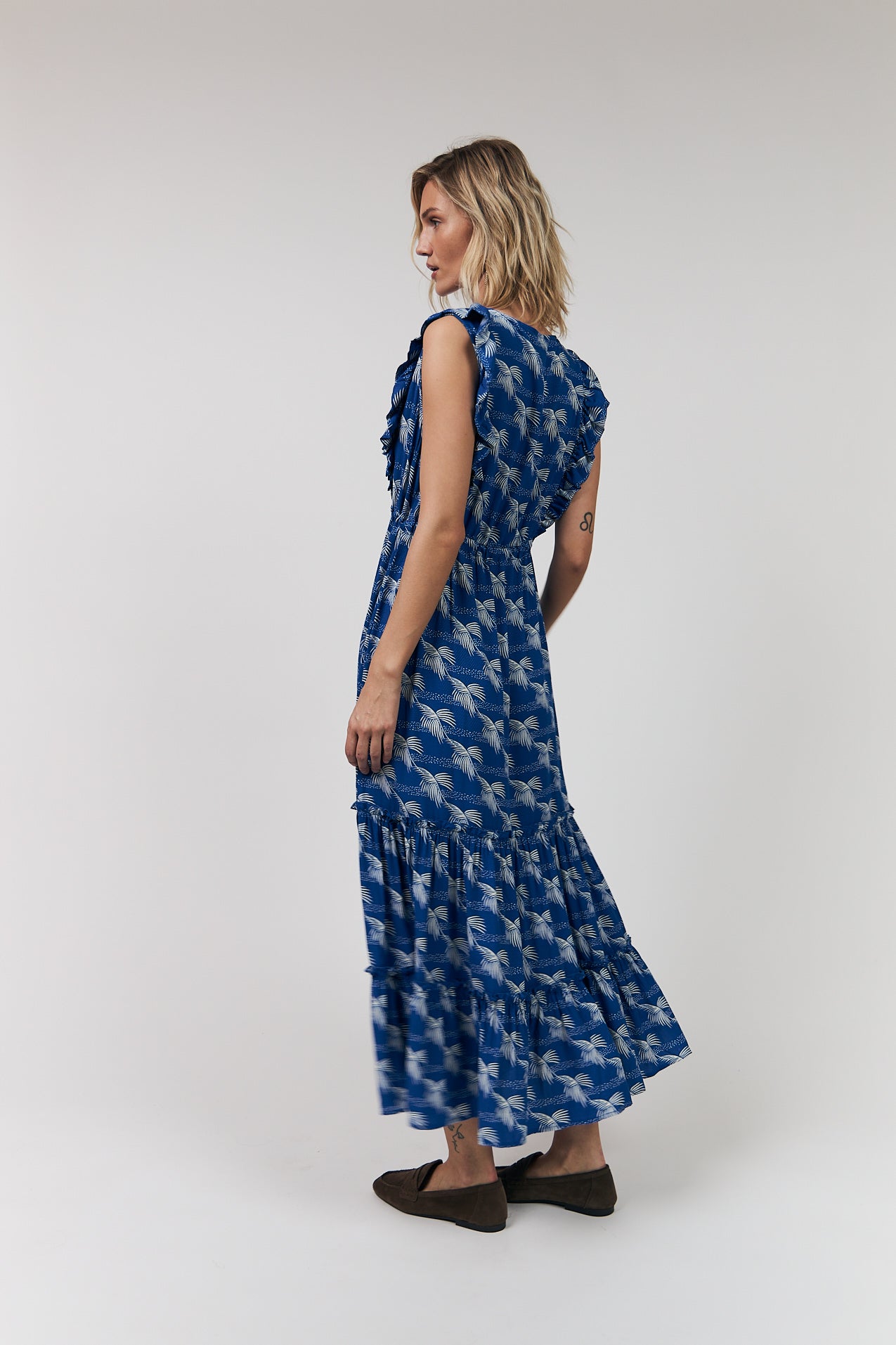 SamoLL Midi Dress - Royal Blue