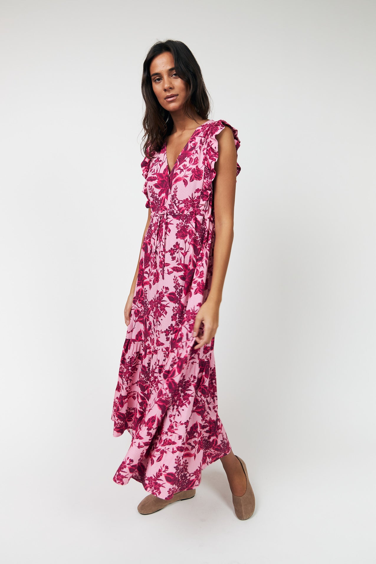 Lollys Laundry SamoLL Midi Dress Dress 51 51 Pink