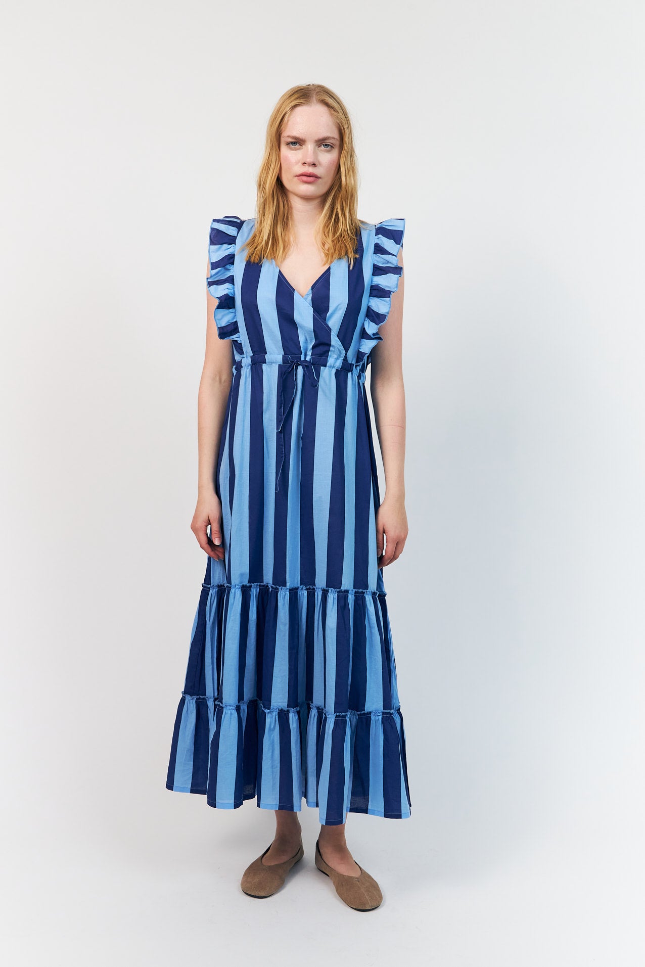 SamoLL Midi Dress - Blue