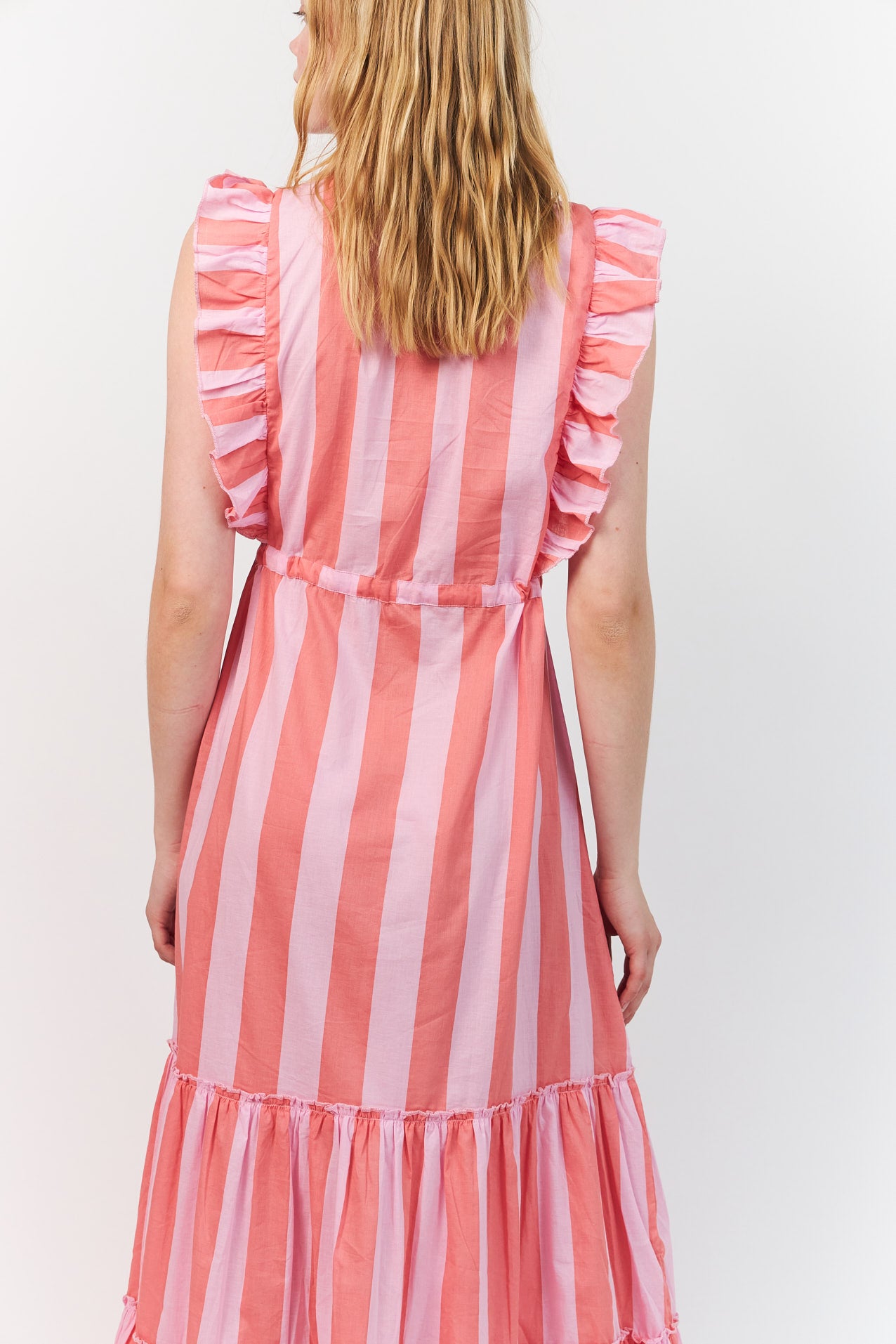 SamoLL Midi Dress - Light Pink