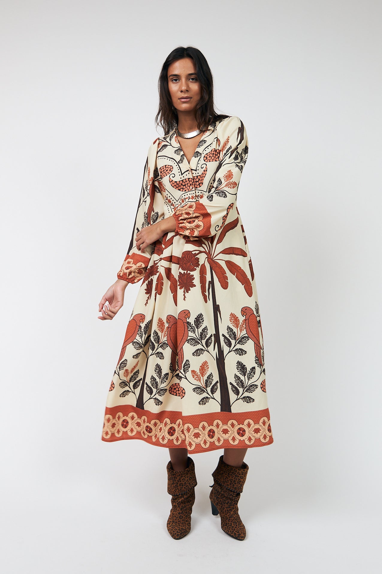 SaraiLL Maxi Dress - Creme