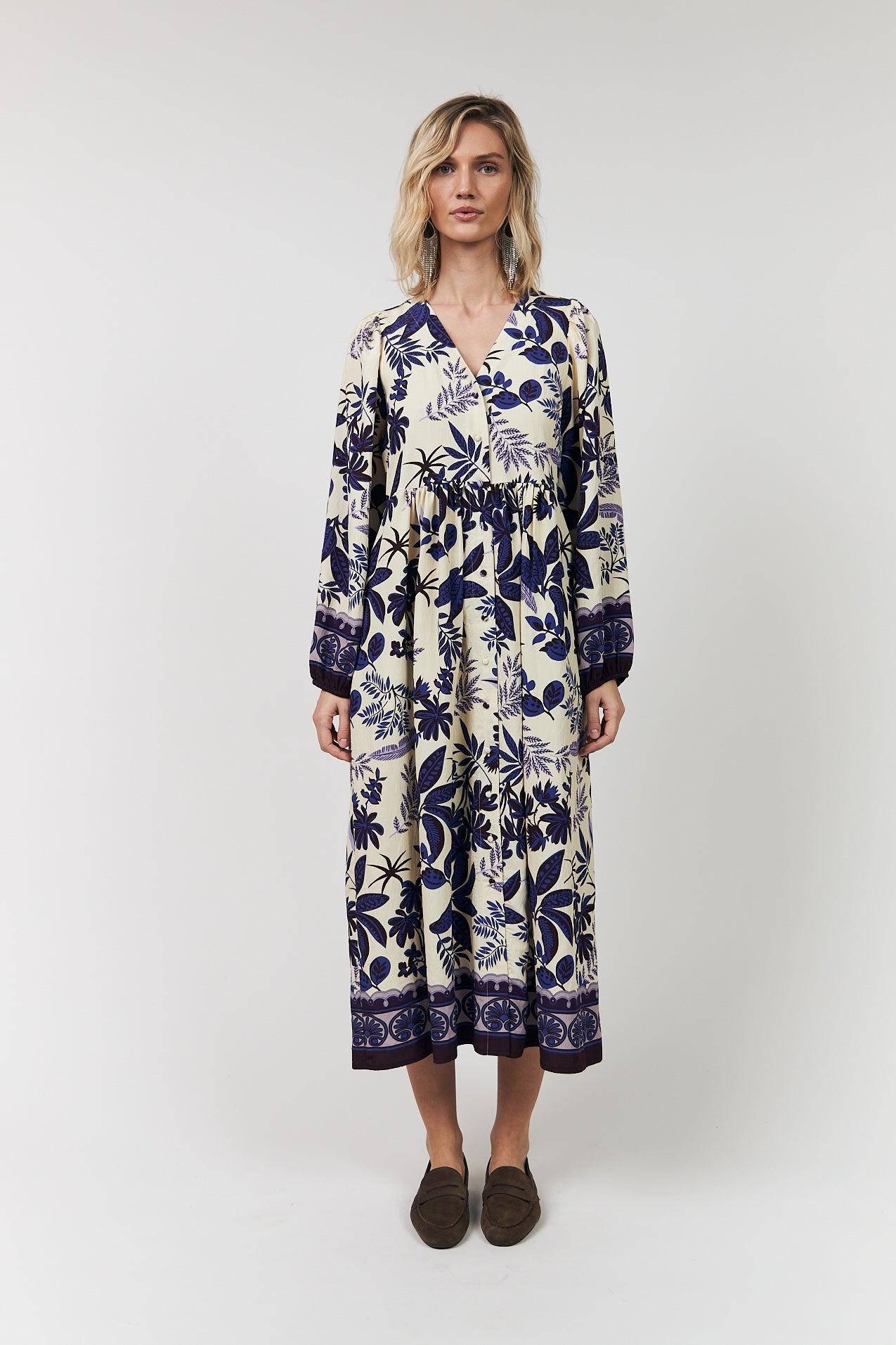 SaraiLL Maxi Dress - Flower Print
