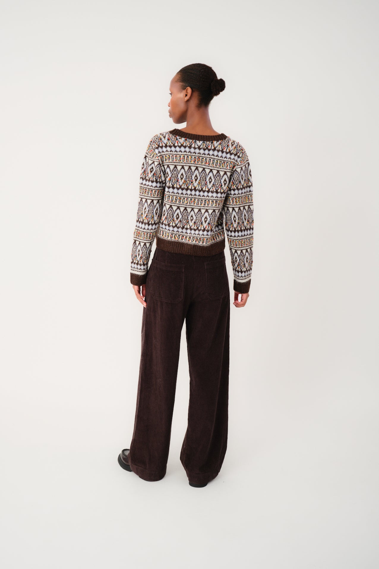 SaxoLL Knit Cardigan - Dark Mokka
