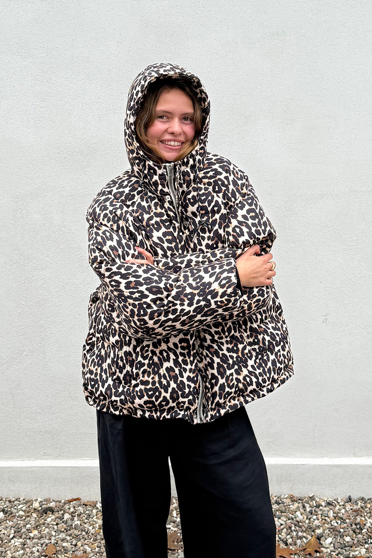 Lollys Laundry ShelbyLL Jacket Outerwear 72 Leopard Print