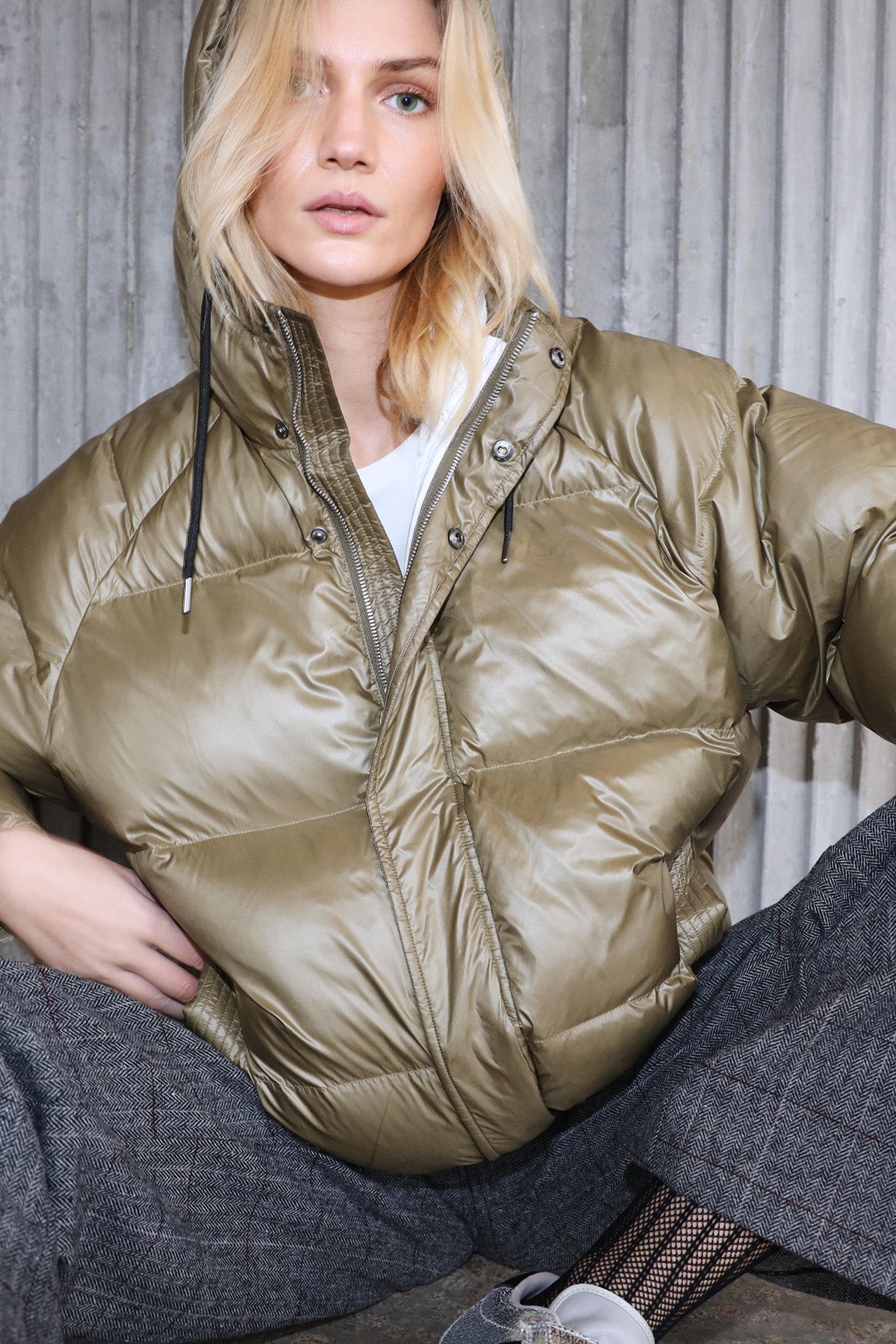 ShelbyLL Jacket - Dusty Green