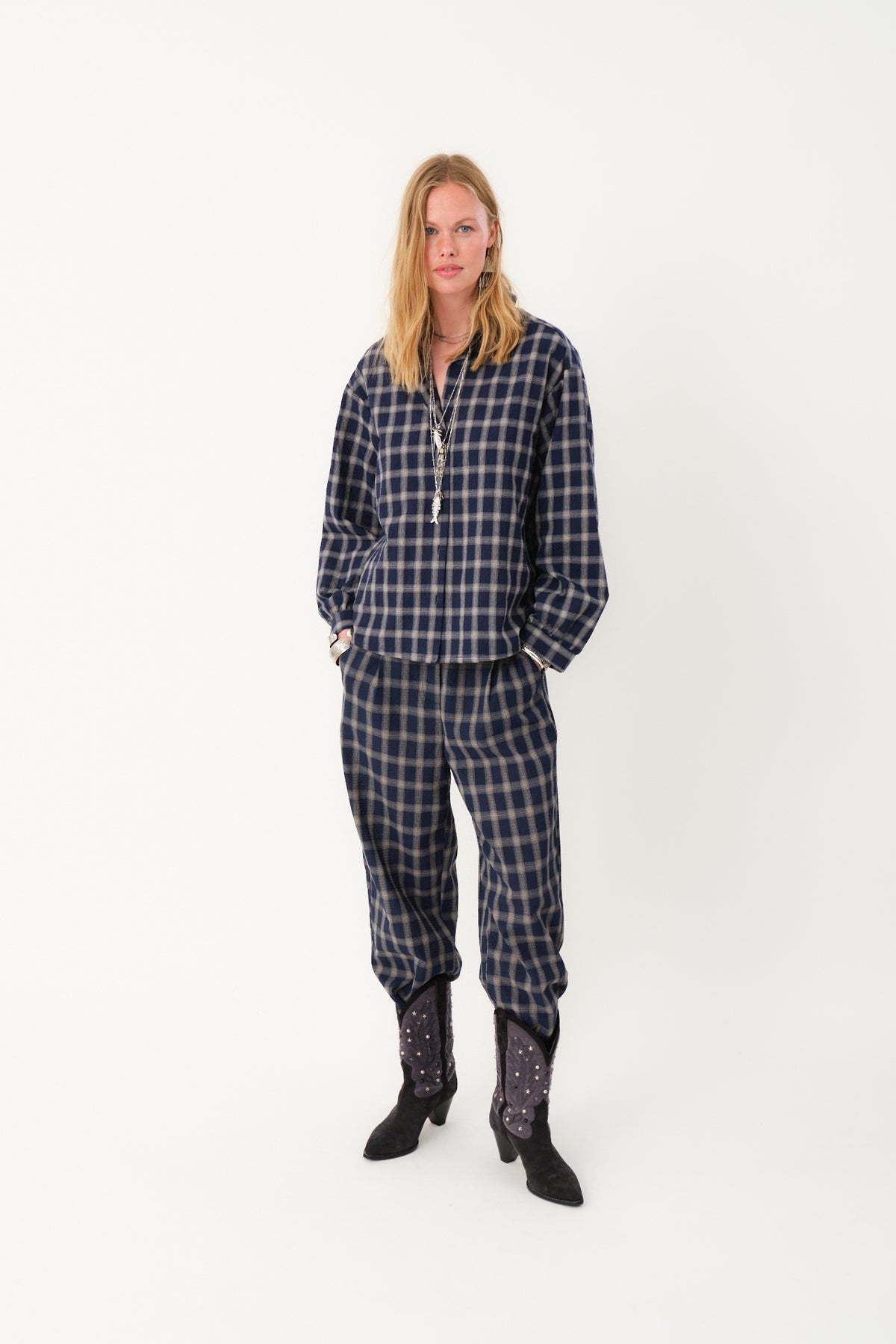 Lollys Laundry SivLL Shirt Shirt 23 Dark Blue