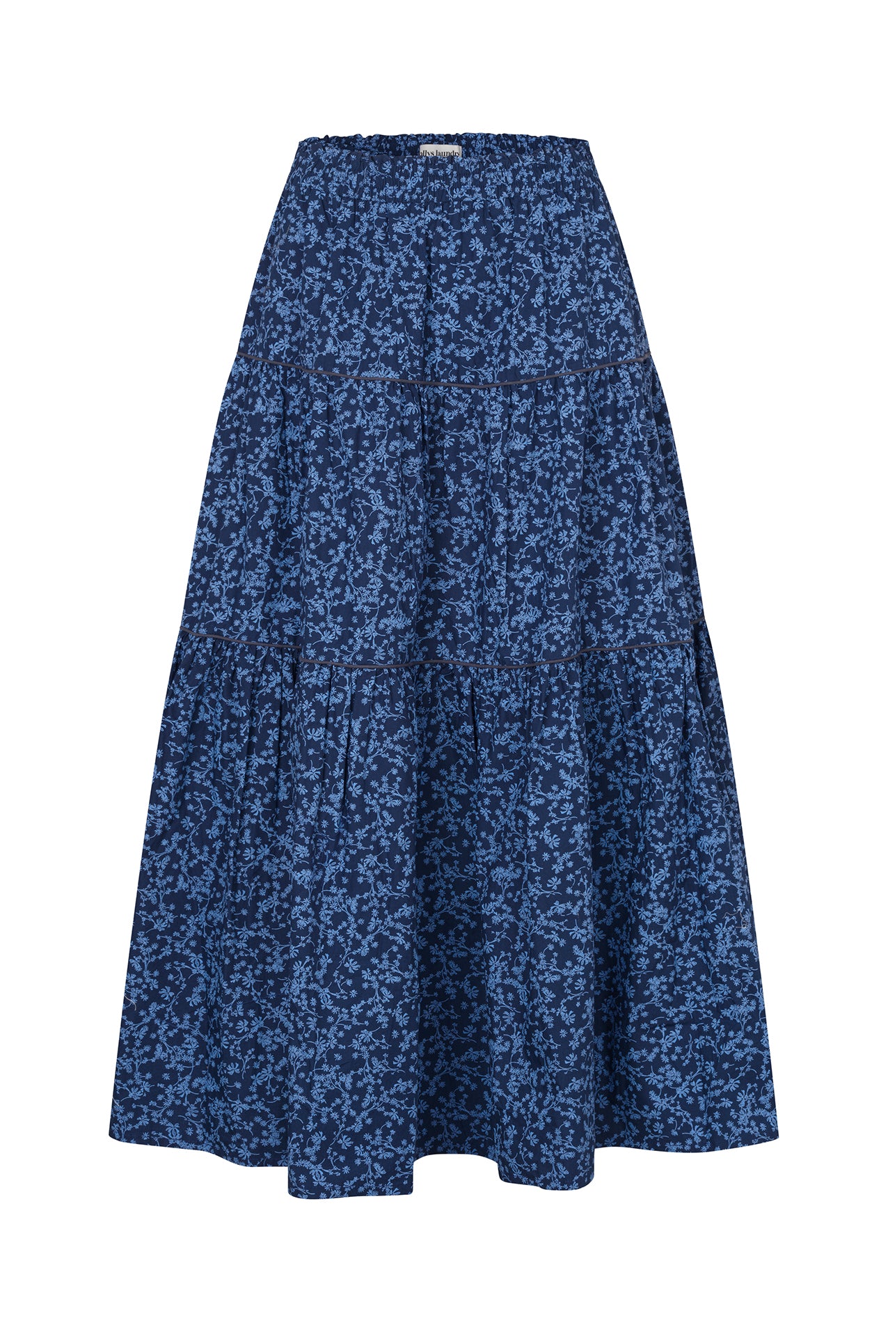 Lollys Laundry SunsetLL Maxi Skirt Skirt 23 Dark Blue