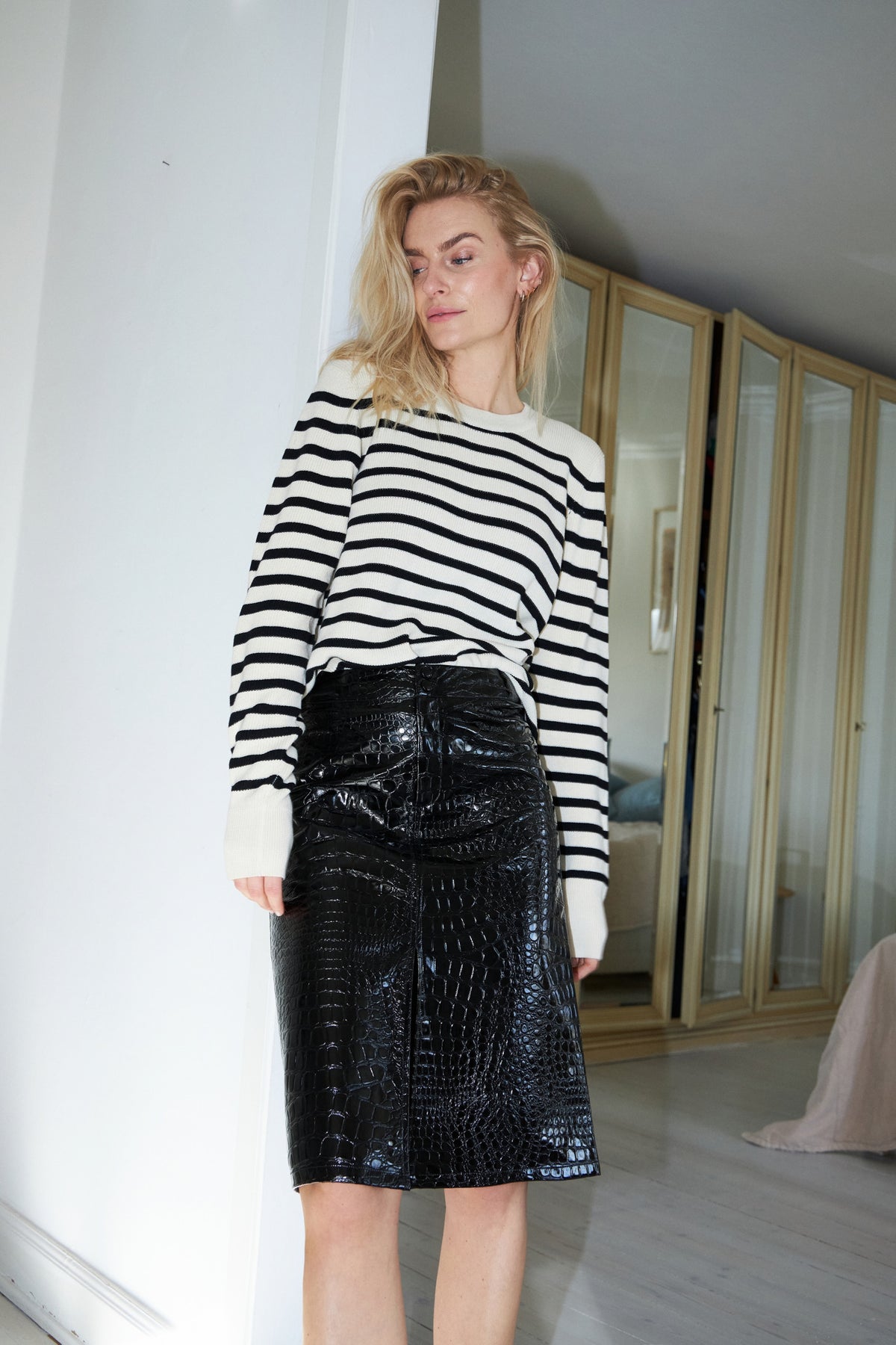 Lollys Laundry SwanLL Jumper LS Jumper 99 Black
