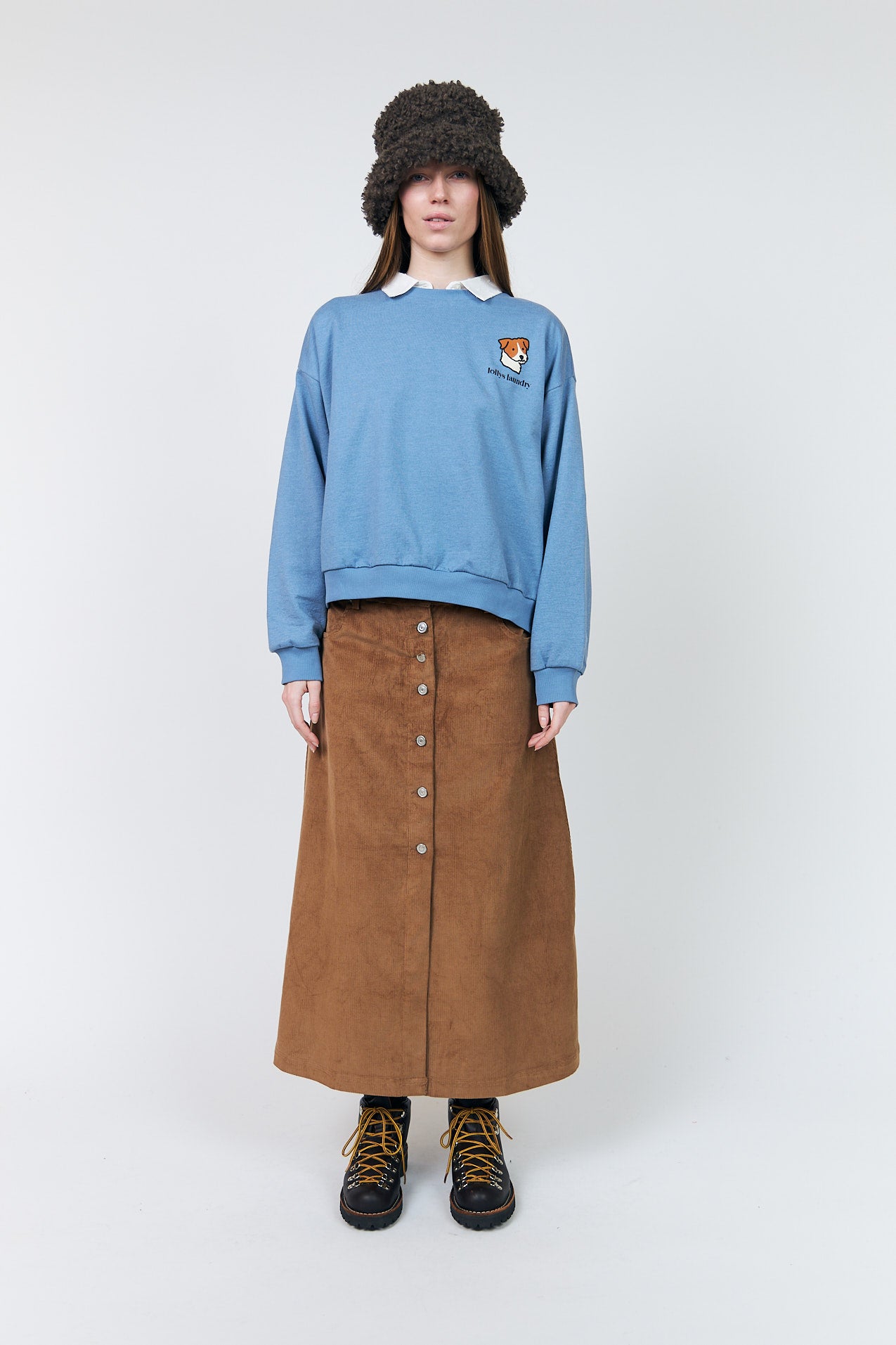 Lollys Laundry SydneyLL Dog Sweatshirt Sweatshirt 24 Blue Melange