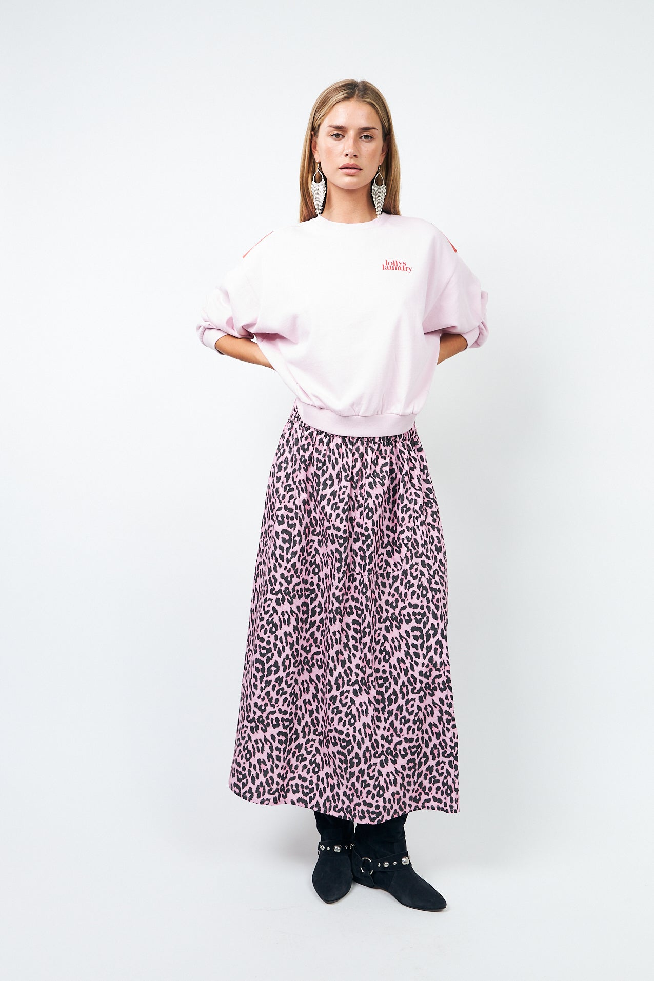 SydneyLL Sunset Sweatshirt - Light Pink