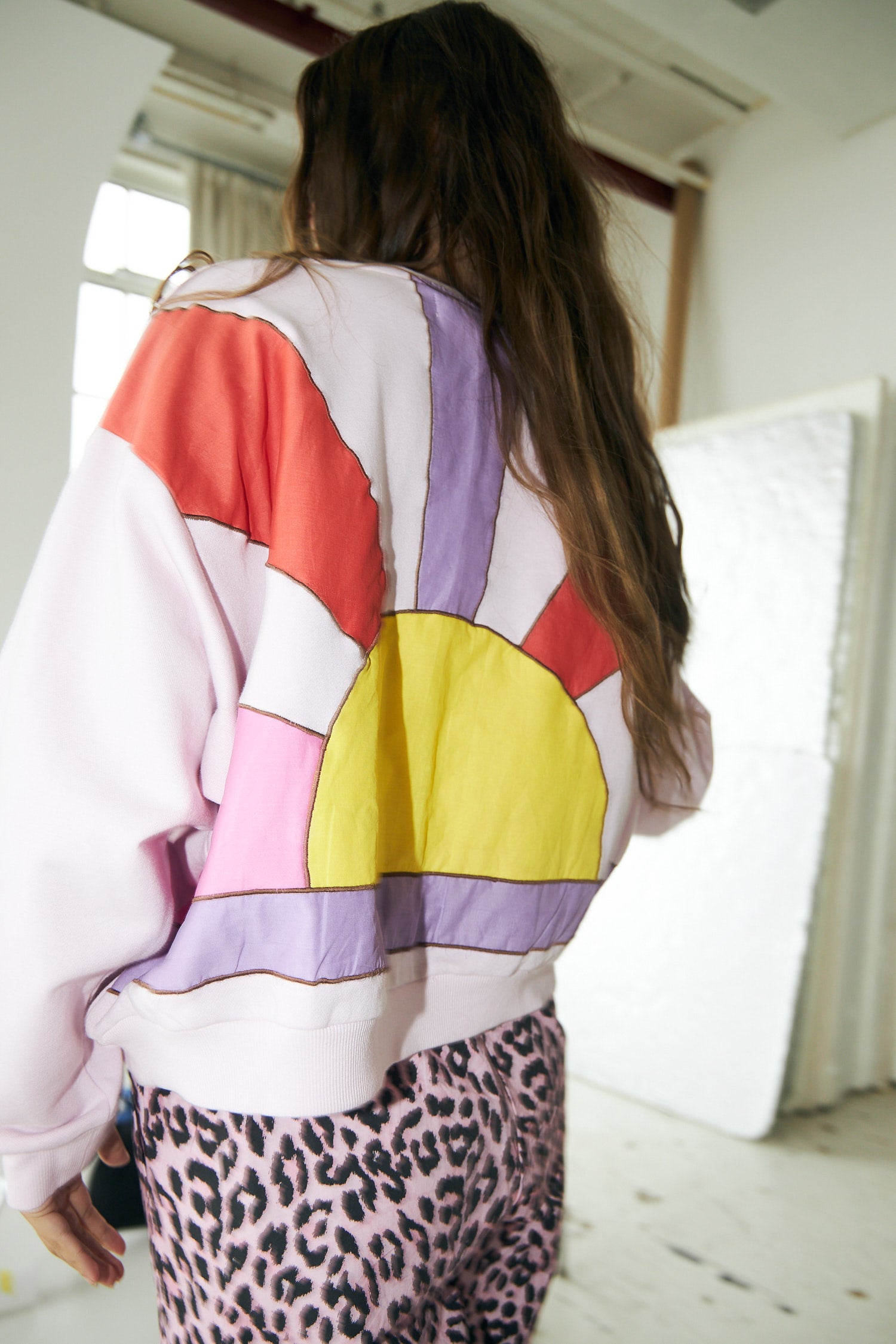 SydneyLL Sunset Sweatshirt - Light Pink