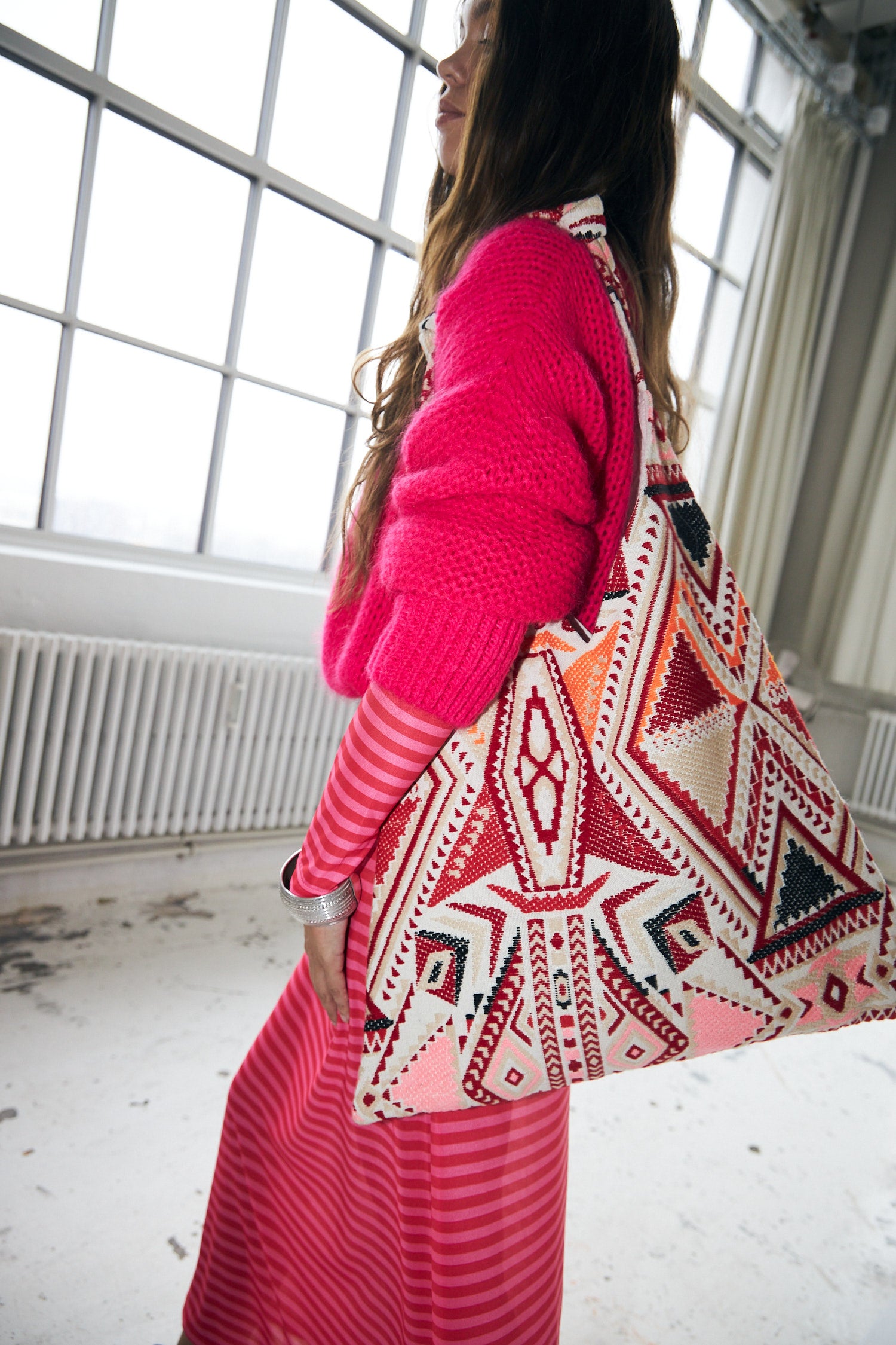 TayLL Hobo Bag - Red