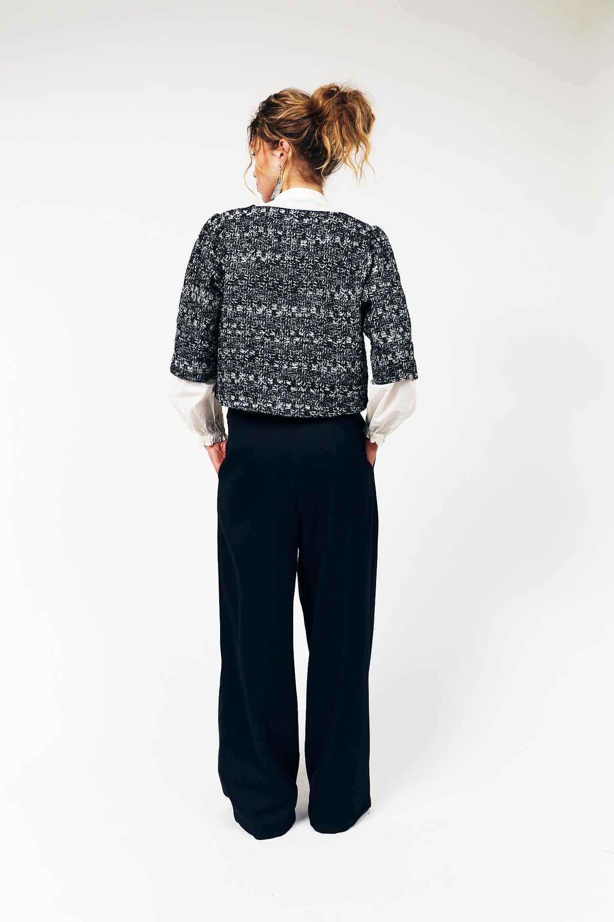 Lollys Laundry TrineLL Short Jacket Jacket 23 Dark Blue