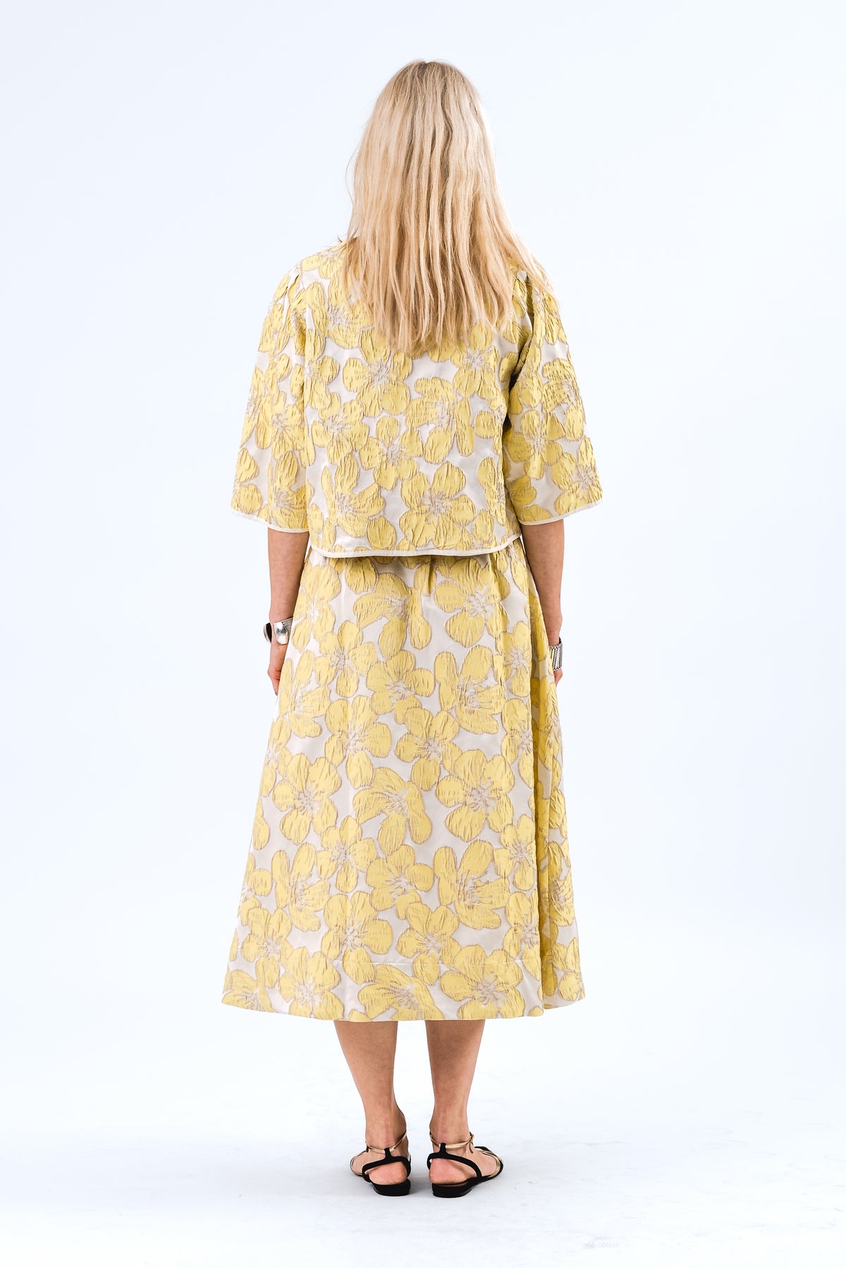 Lollys Laundry TrineLL Short Jacket 3/4 Jacket 93 Light Yellow