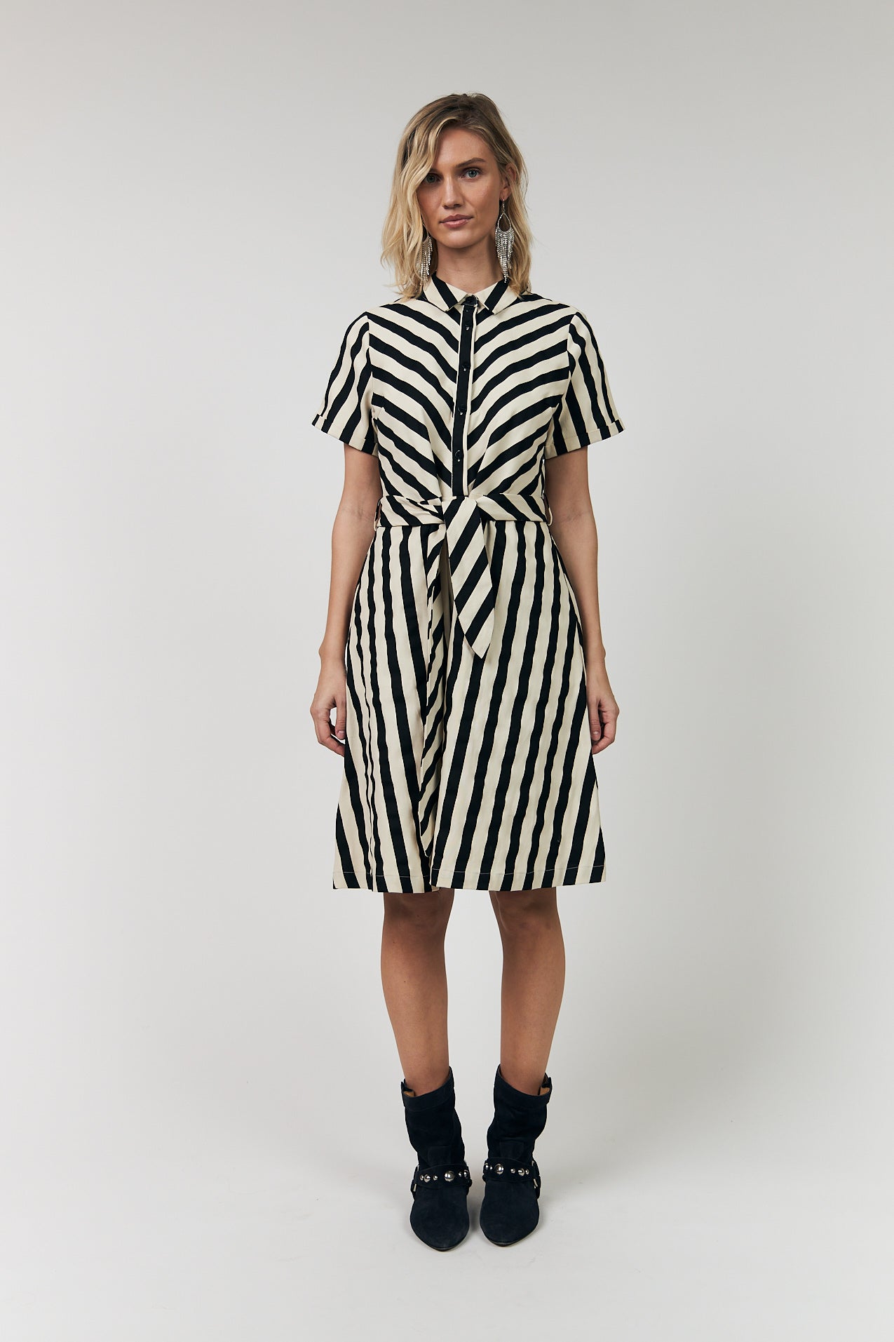 Lollys Laundry TulleLL Midi dress Dress 99 Black