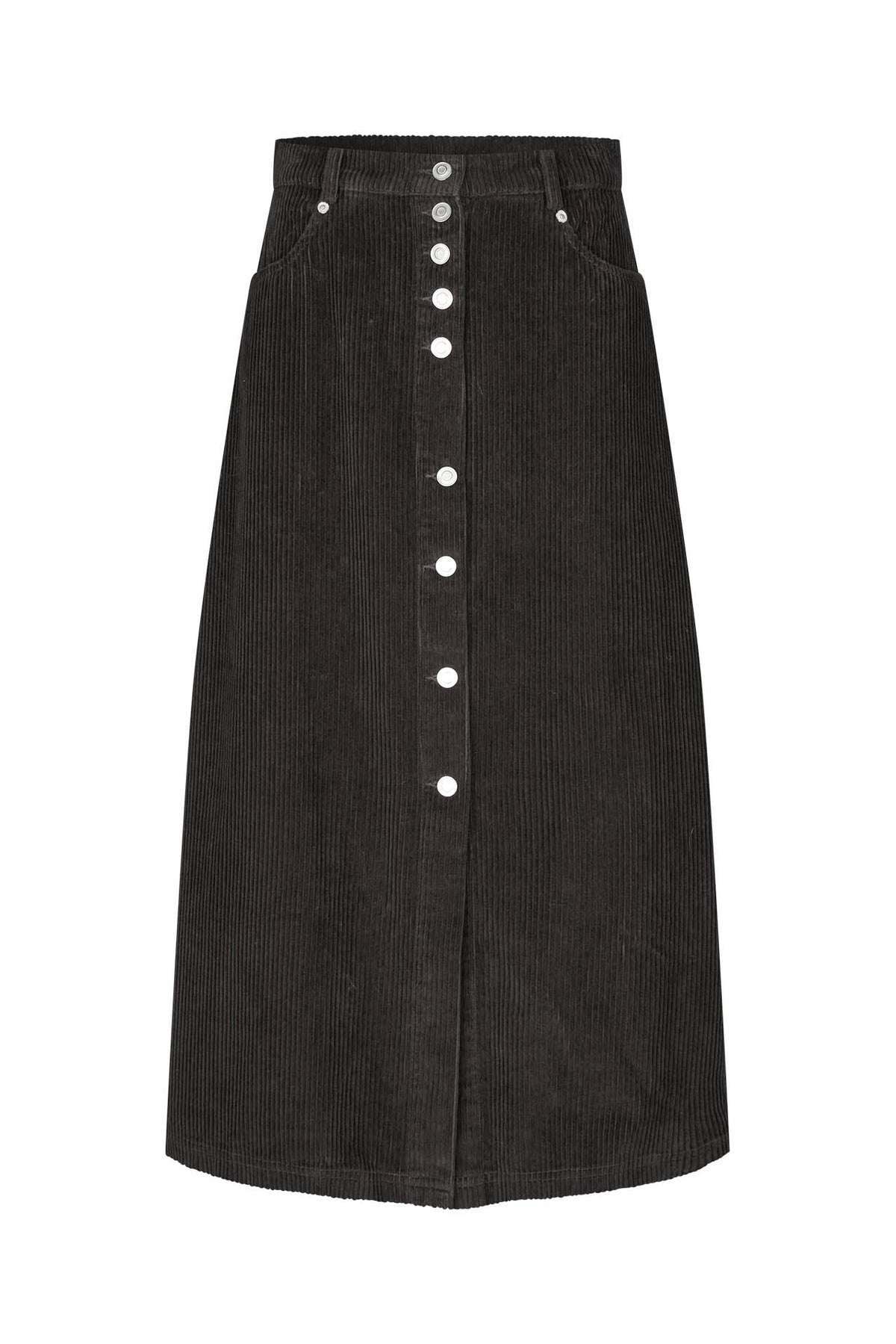 Lollys Laundry UnaLL Maxi Skirt Skirt 87 Dark Mokka