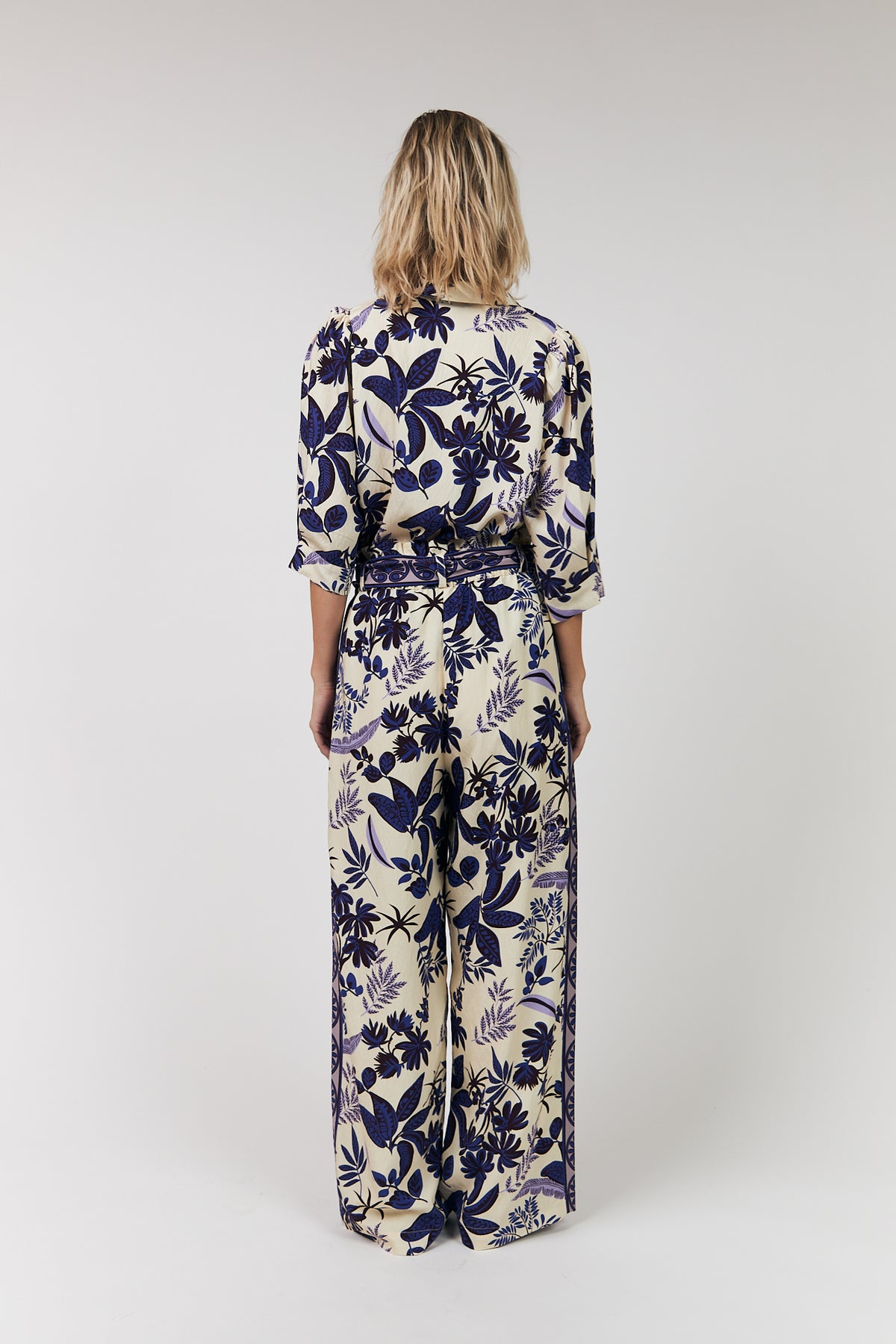 VickyLL Pants - Flower Print