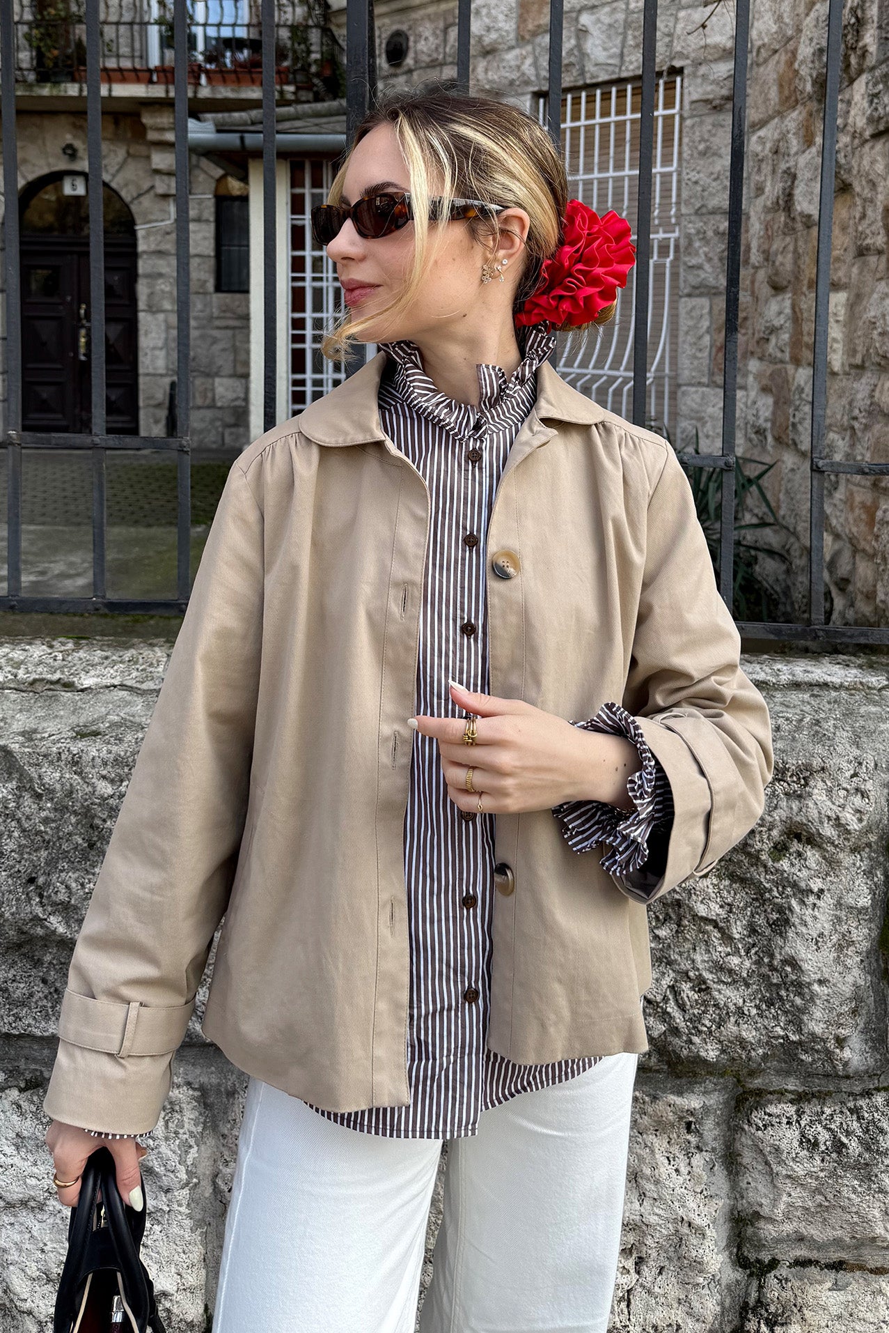 ViolaLL Jacket - Ecru